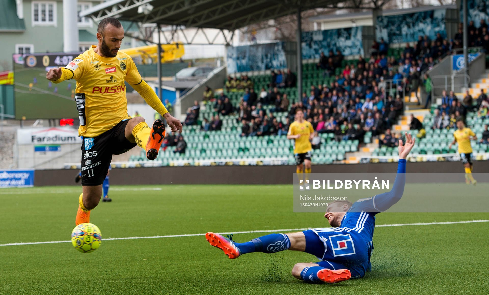 Elfsborgs Issam Jebali och Sundsvalls David Myrestam