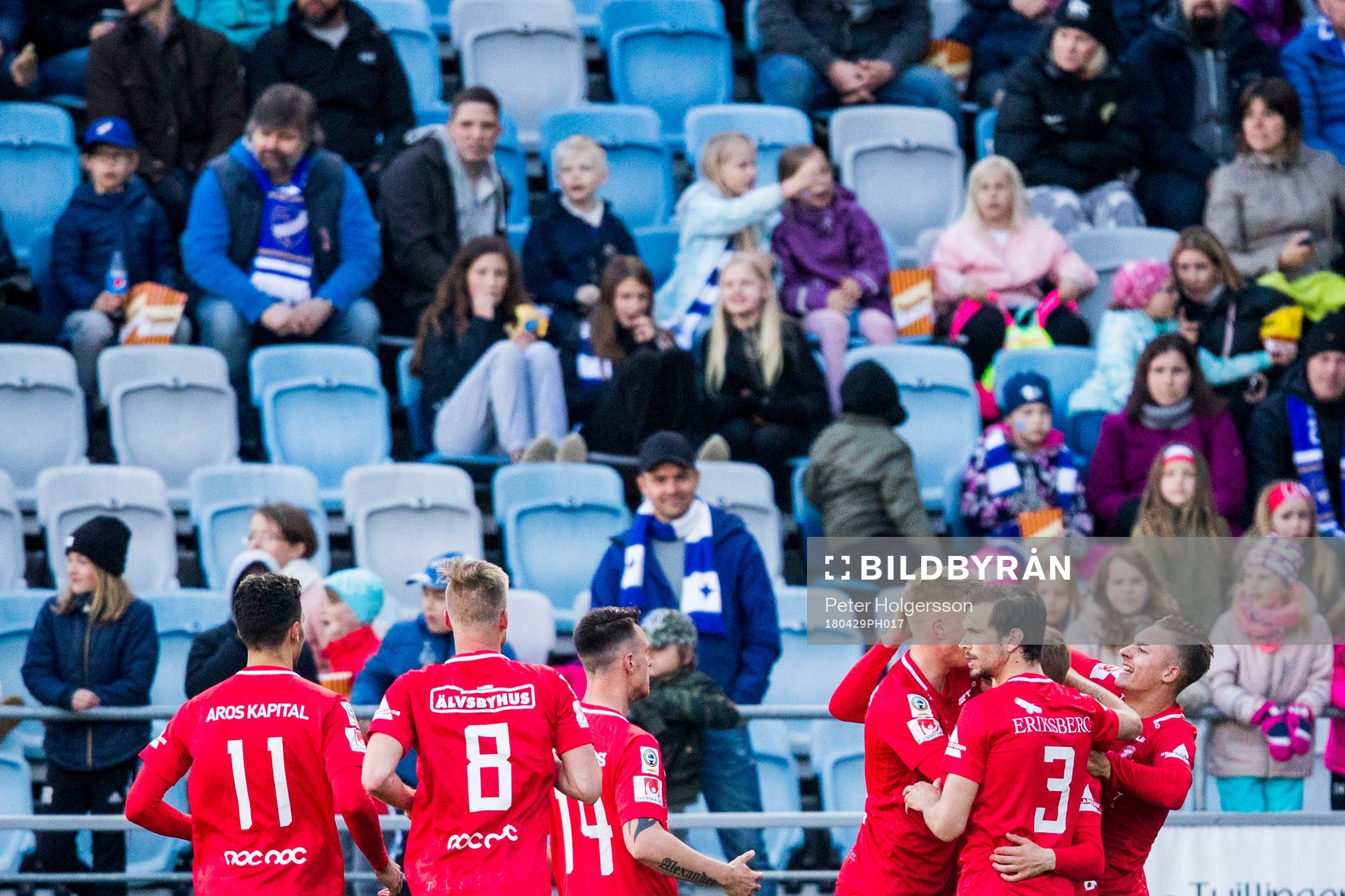 Trelleborgs Dennis Hadzikadunic jublar