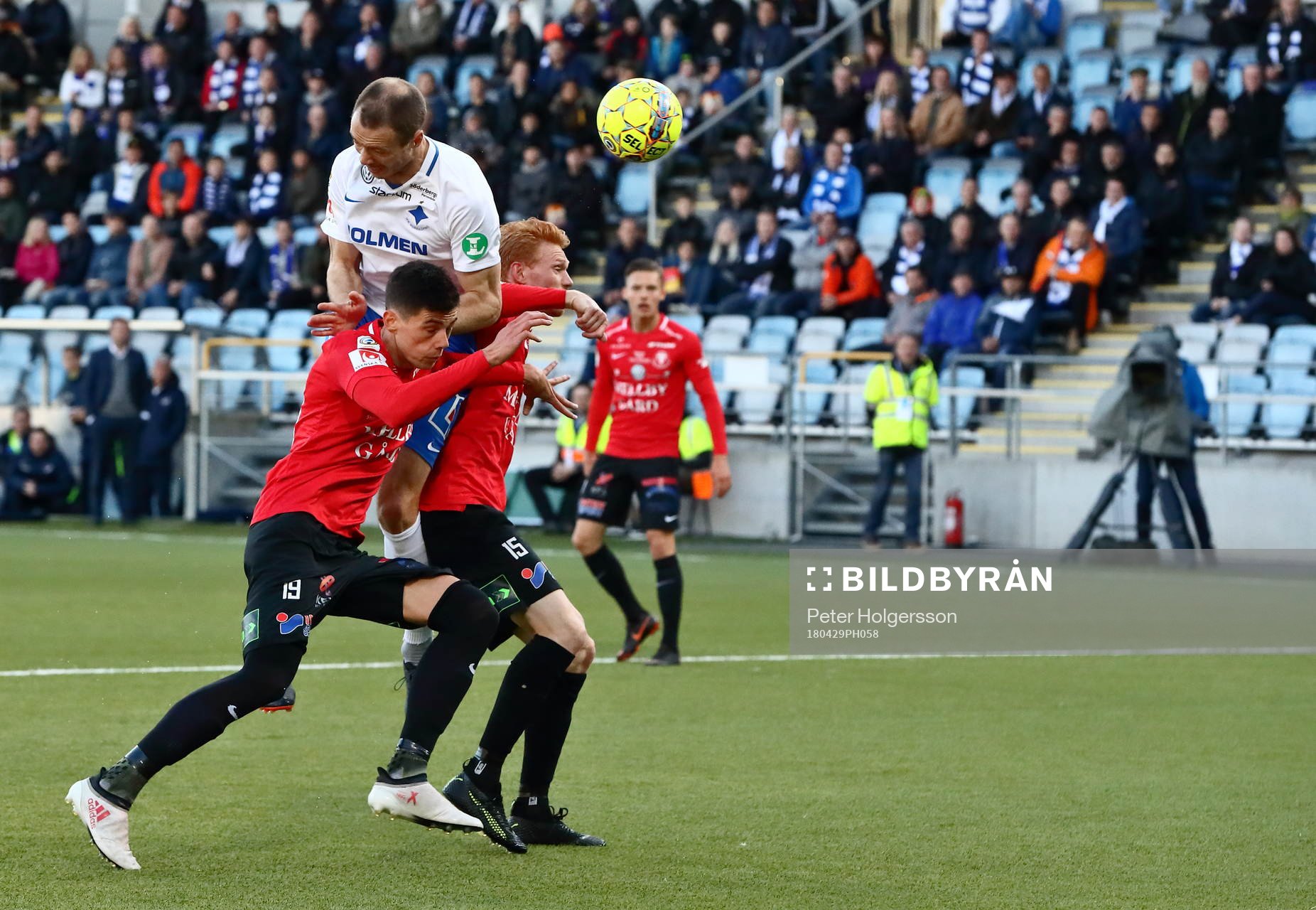 Trelleborgs Denis Hadzikadunic , Norrköpings Jón Gudni