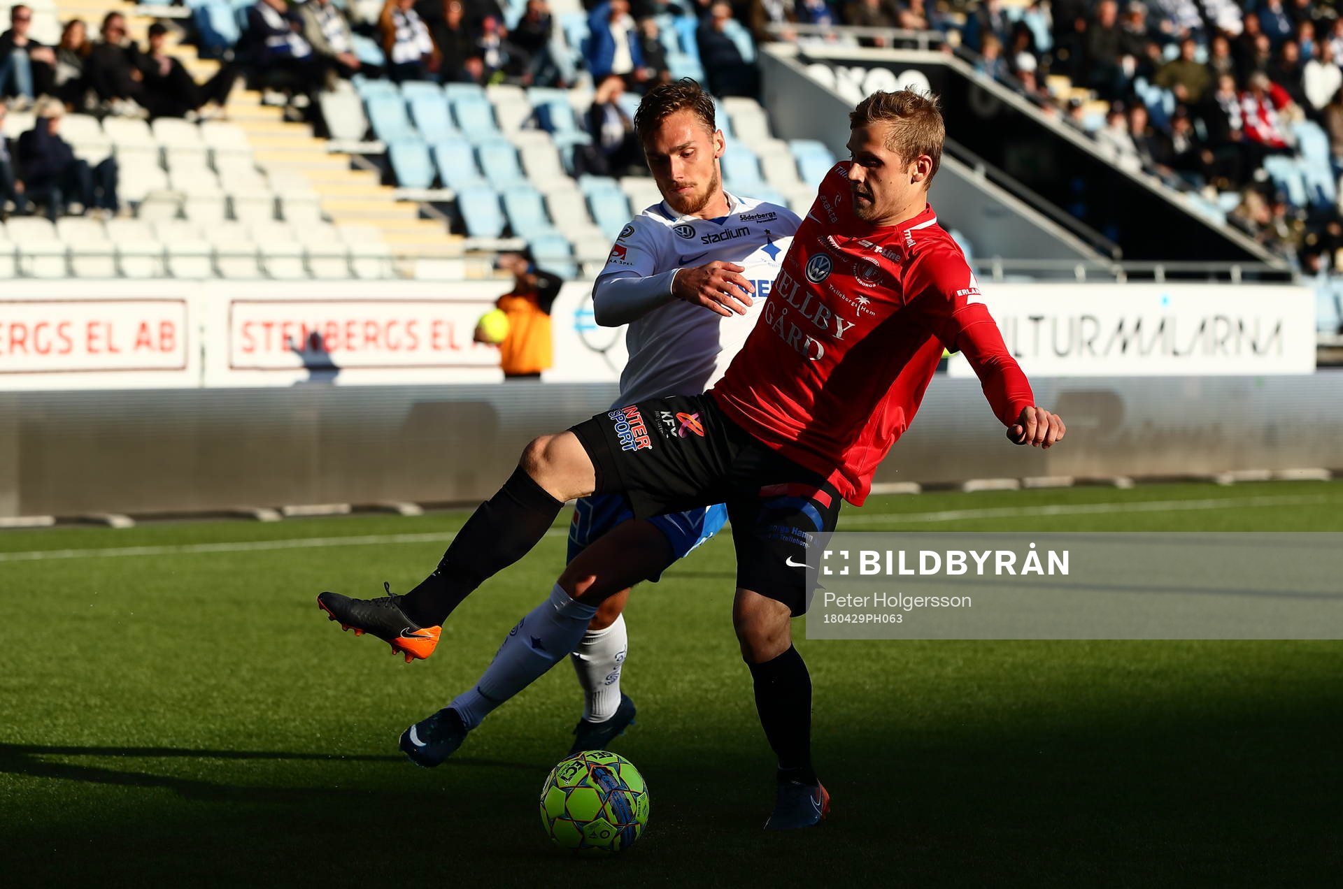 Norrköpings Linus Wahlqvist  och Trelleborgs Johannes