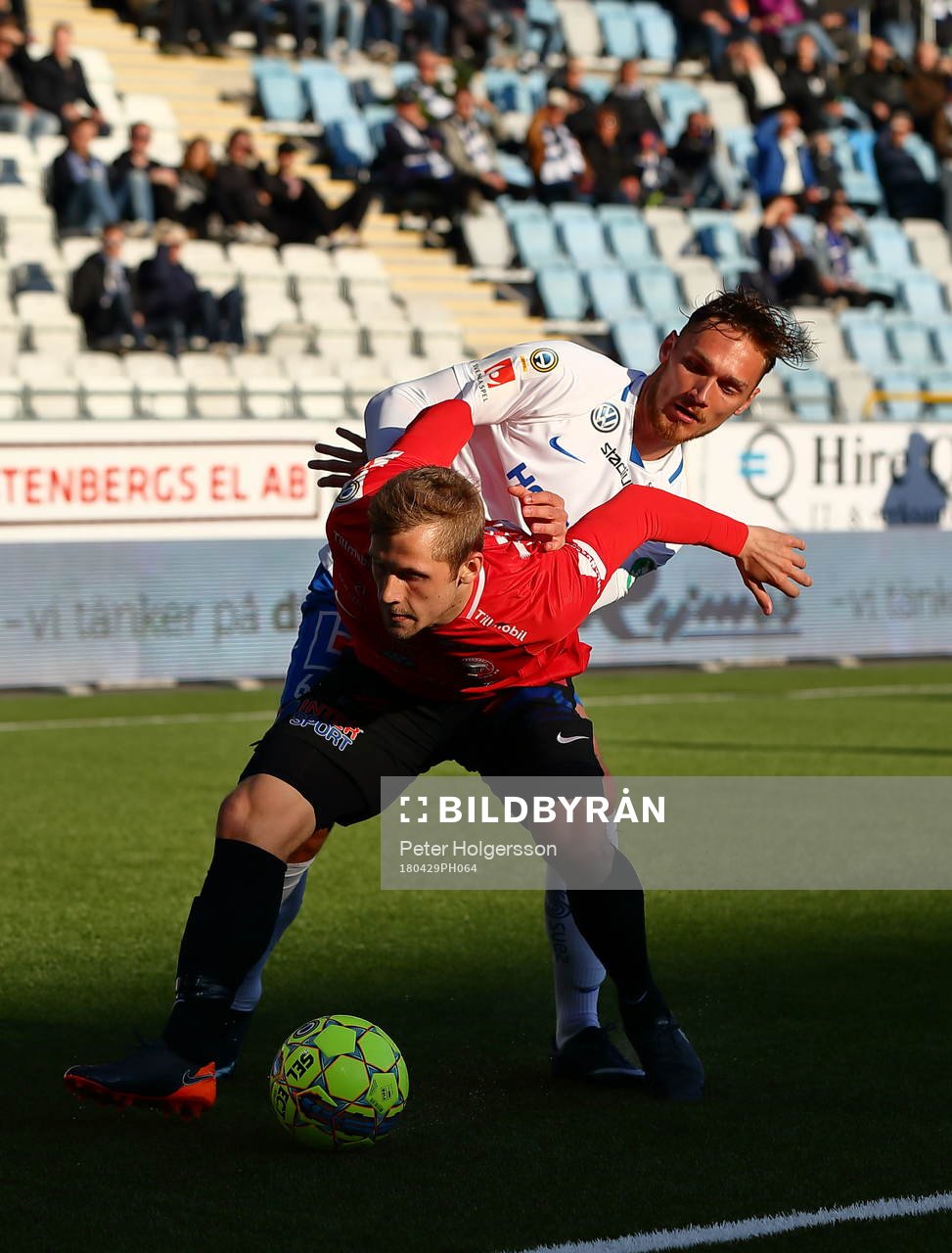 Norrköpings Linus Wahlqvist  och Trelleborgs Johannes