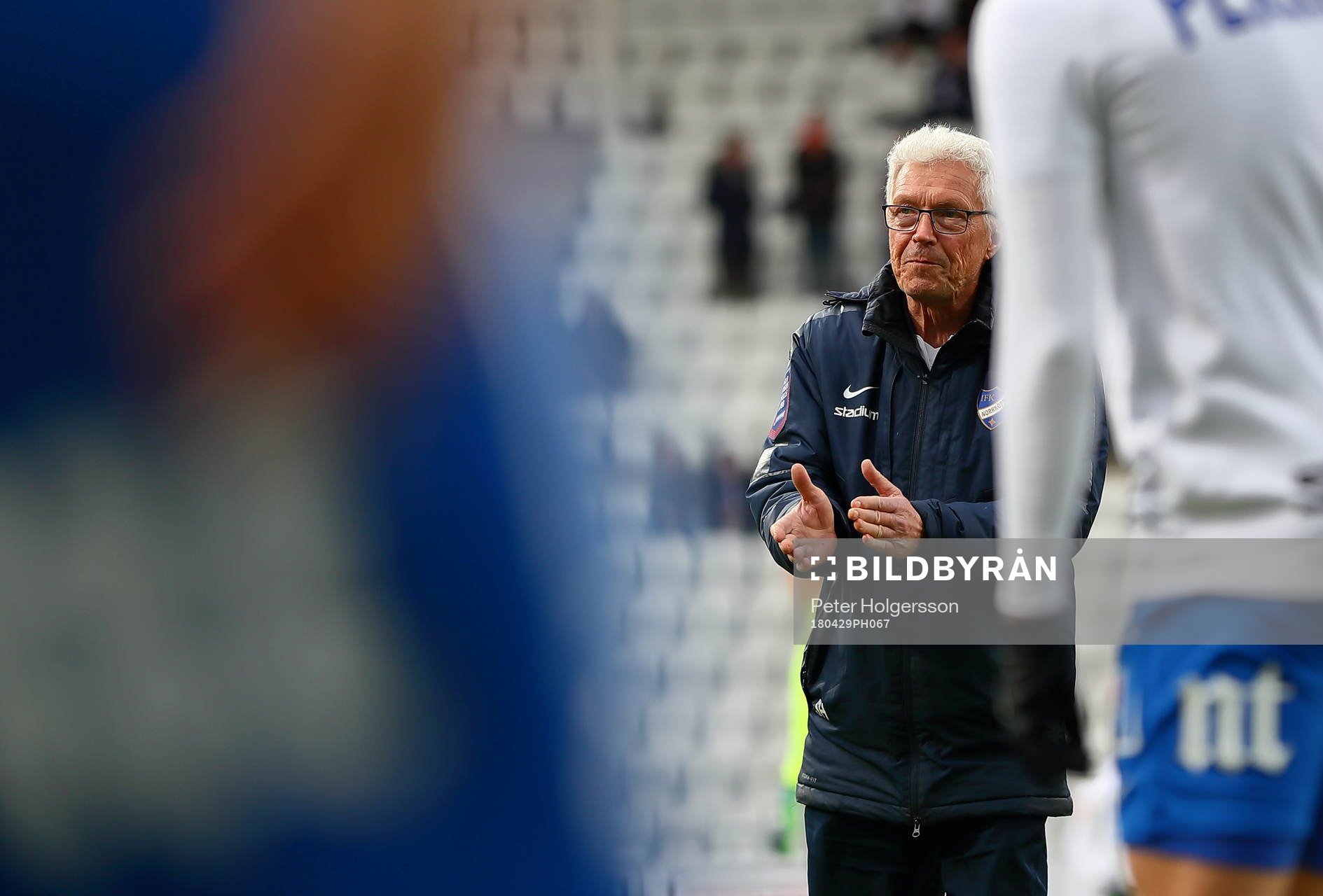 Norrköpings assisterande tränare Stefan Hellberg