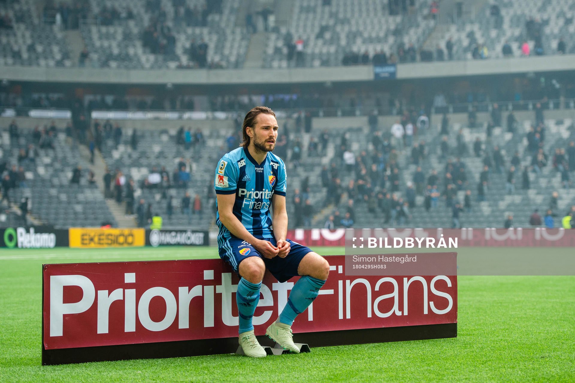 Djurgårdens Kevin Walker  deppar