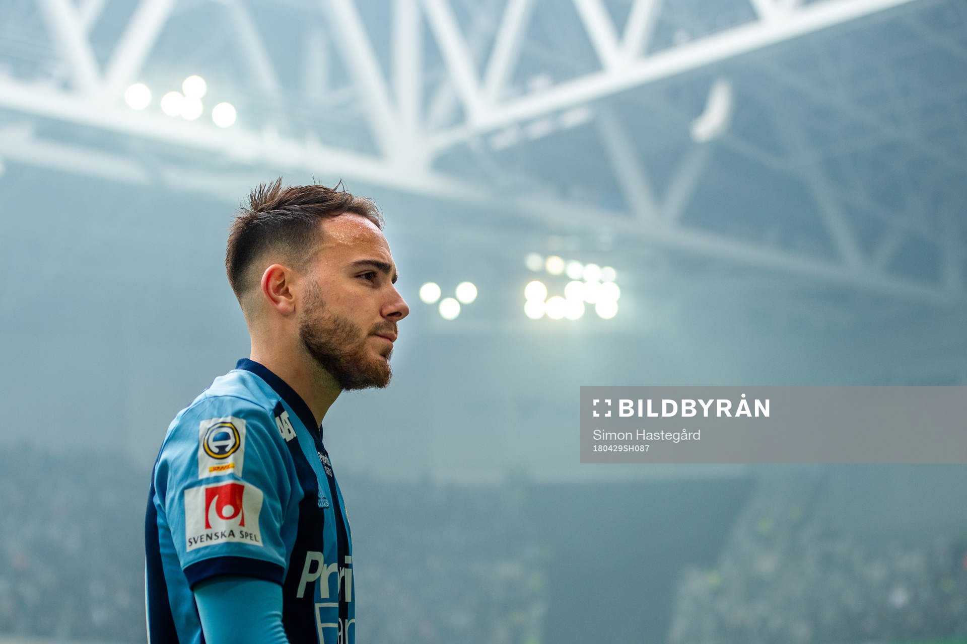 Djurgårdens Dzenis Kozica deppar