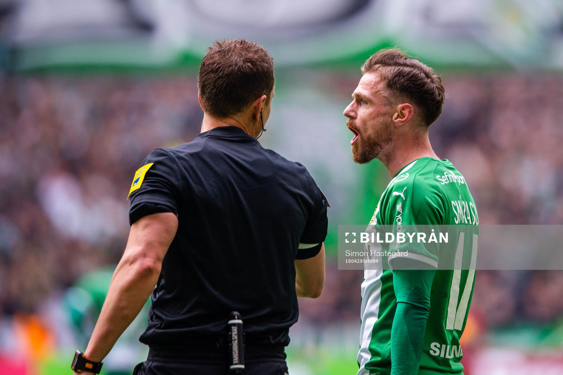 Hammarbys Arnór Smárason deppar