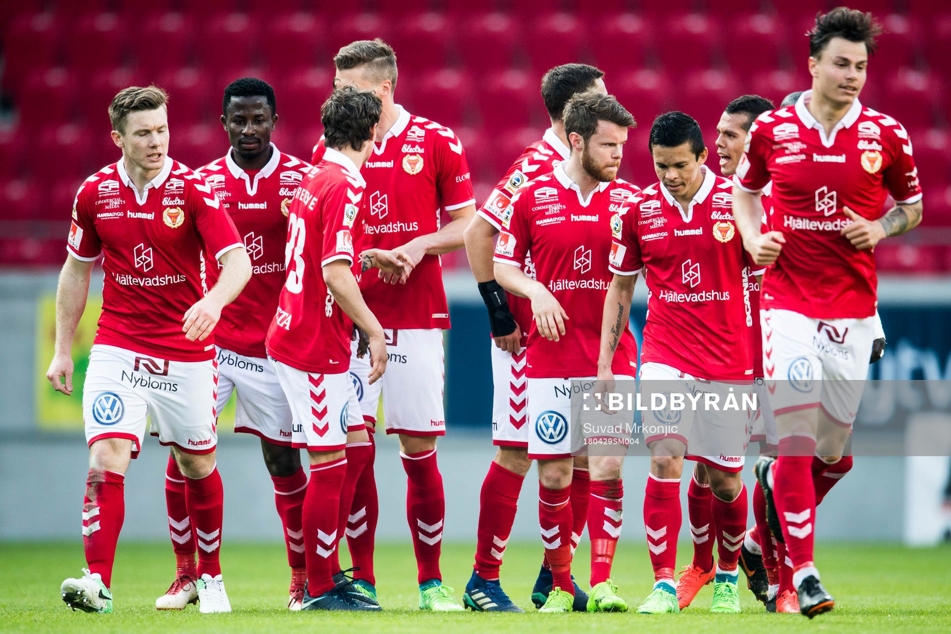 Kalmars Måns Söderqvist jublar