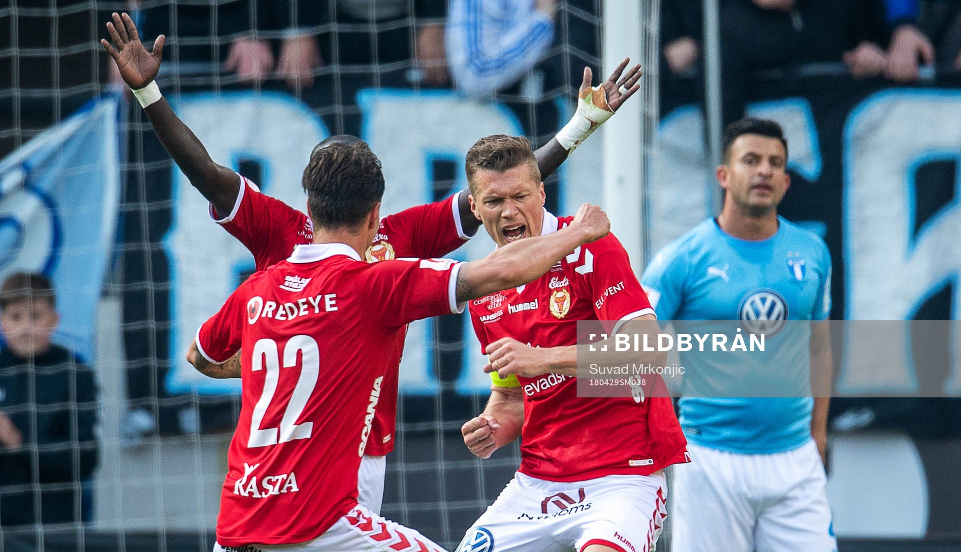 Kalmars Viktor Elm jublar