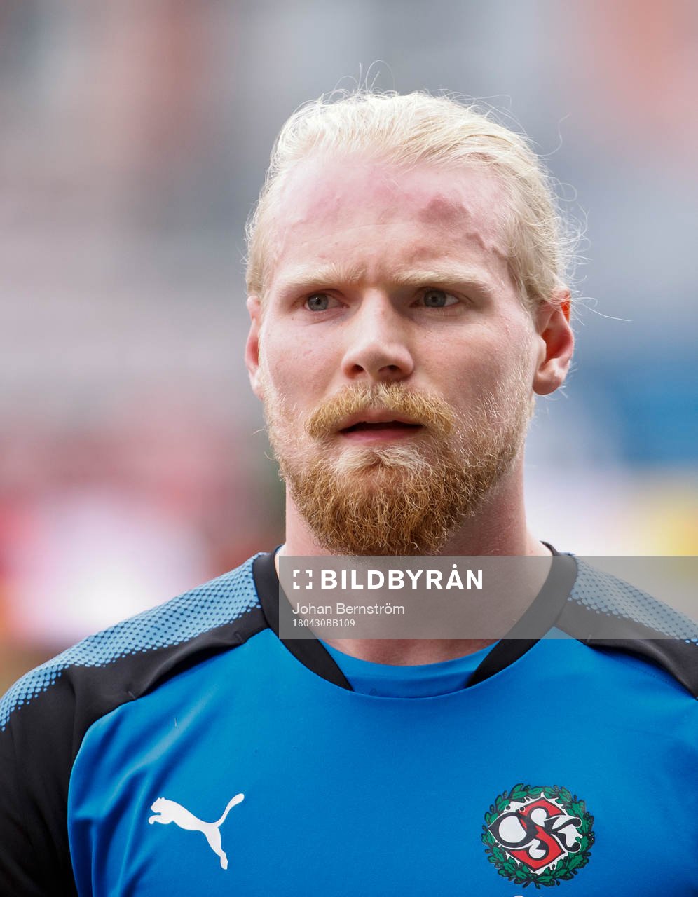 Örebros målvakt Mathias Karlsson