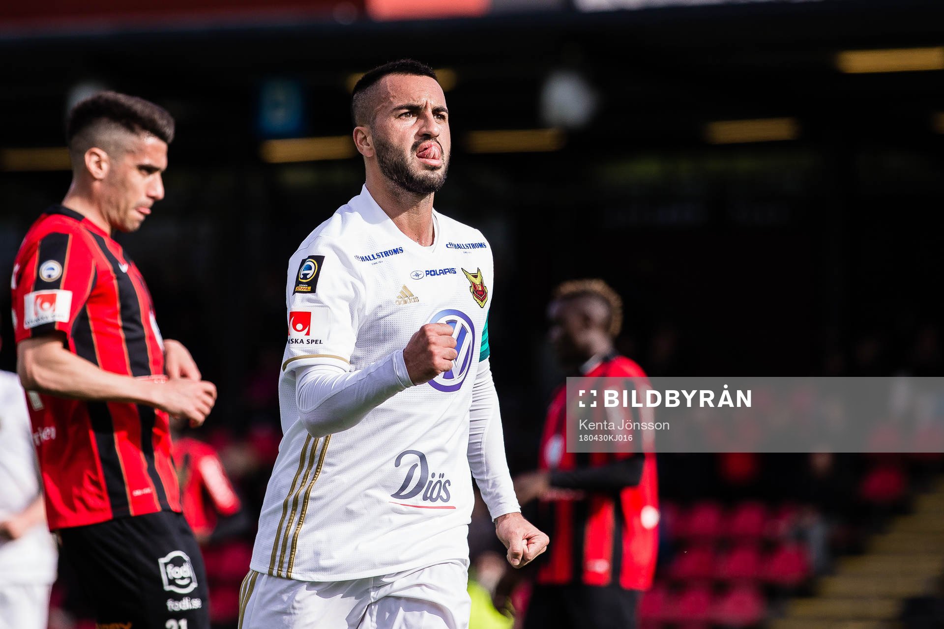Östersunds Brwa Nouri jublar