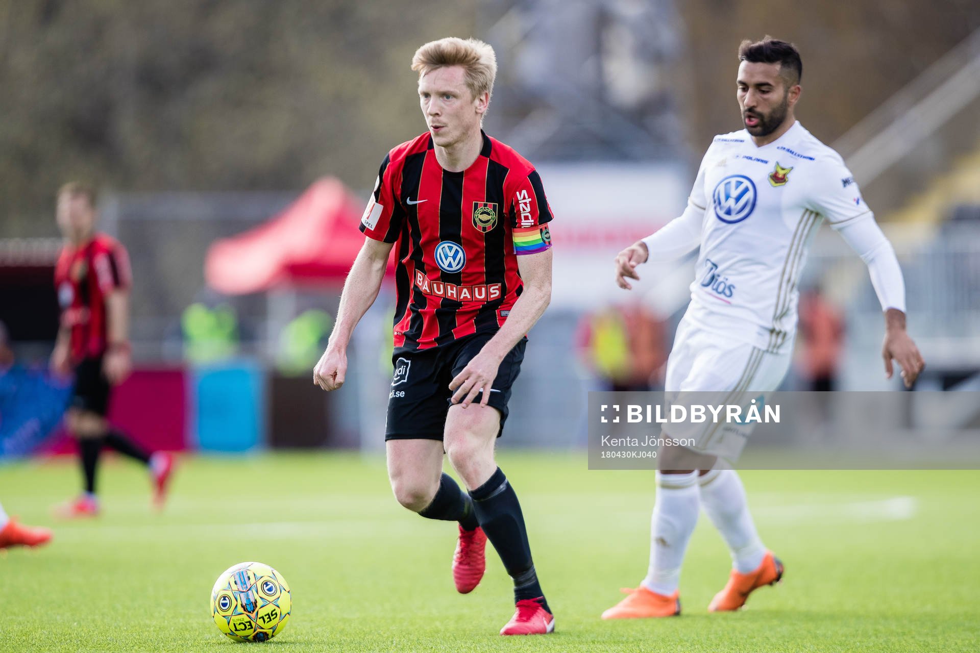 Brommapojkarnas Gustav Sandberg Magnusson och Östersunds
