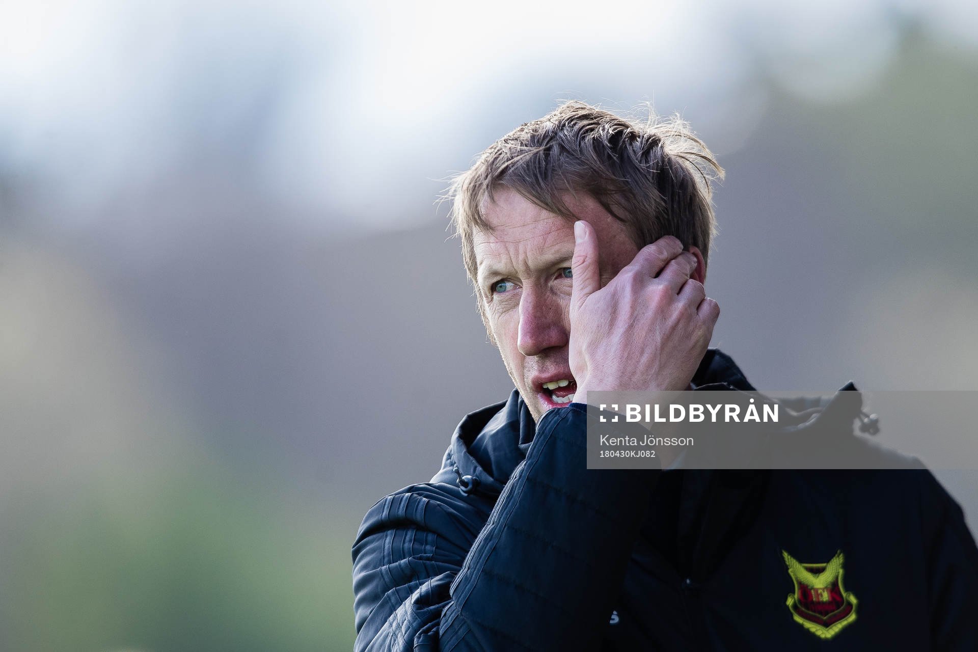 Östersunds tränare Graham Potter deppar
