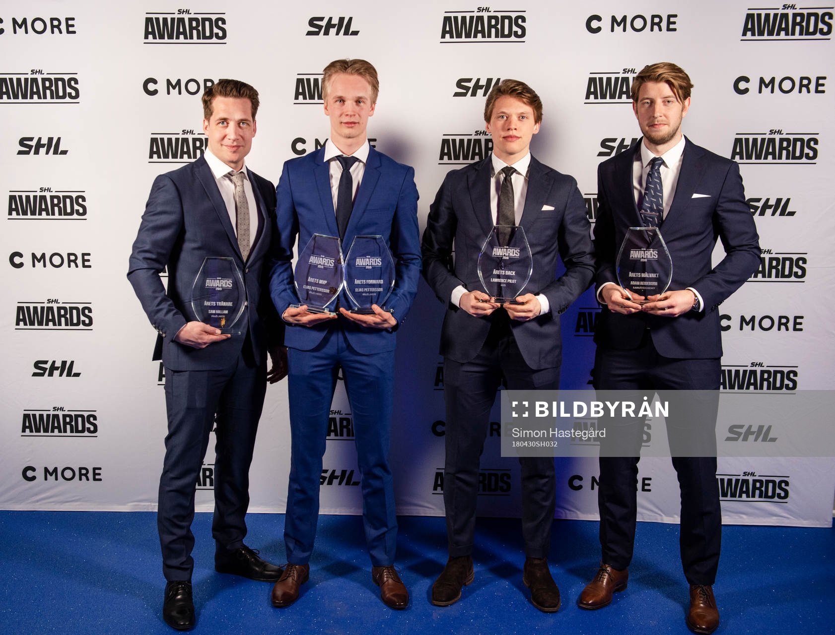 Växjös Sam Hallam,  Årets Tränare, Växjös Elias