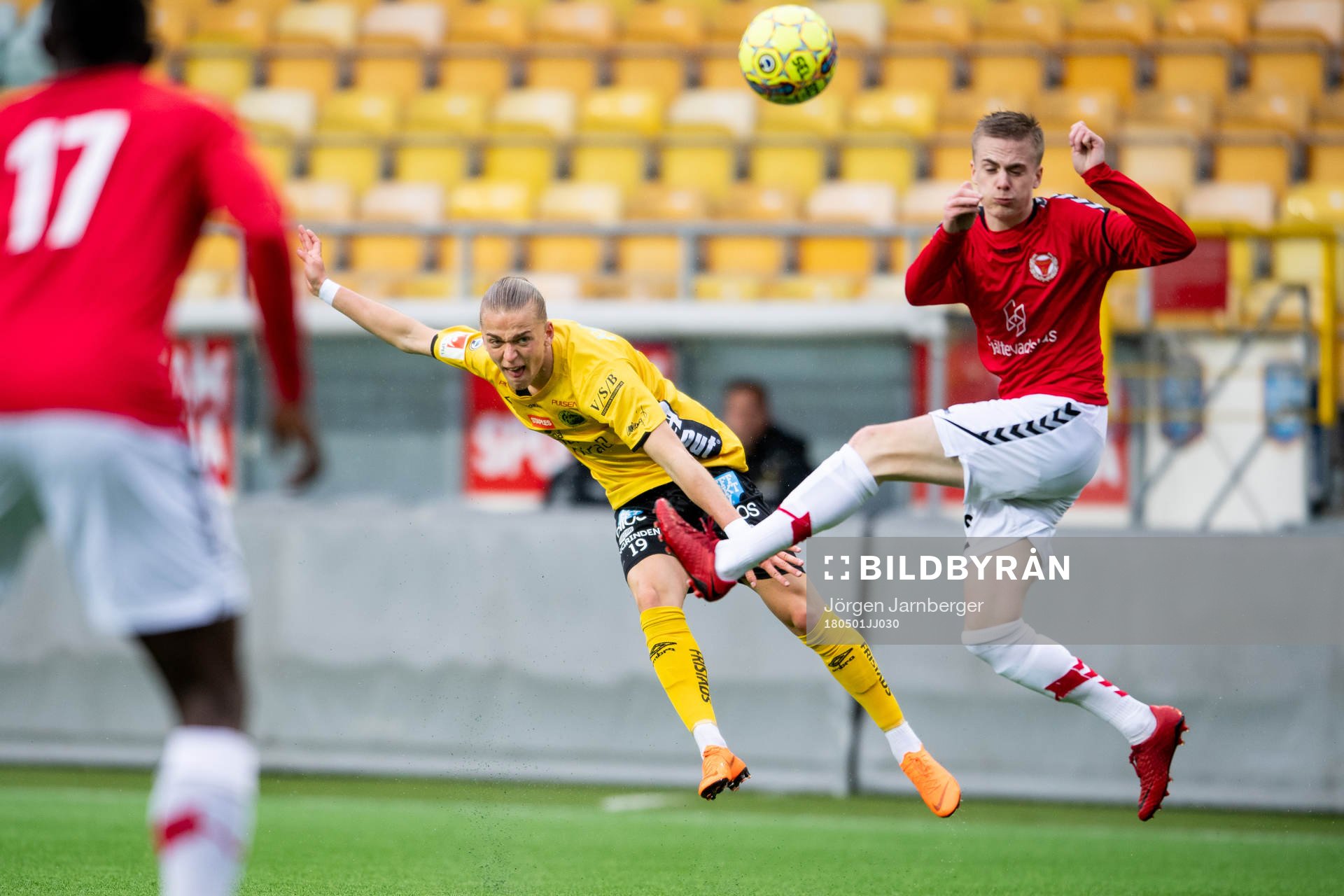 Elfsborgs Jesper Karlsson och Kalmars Johan Arvidsson