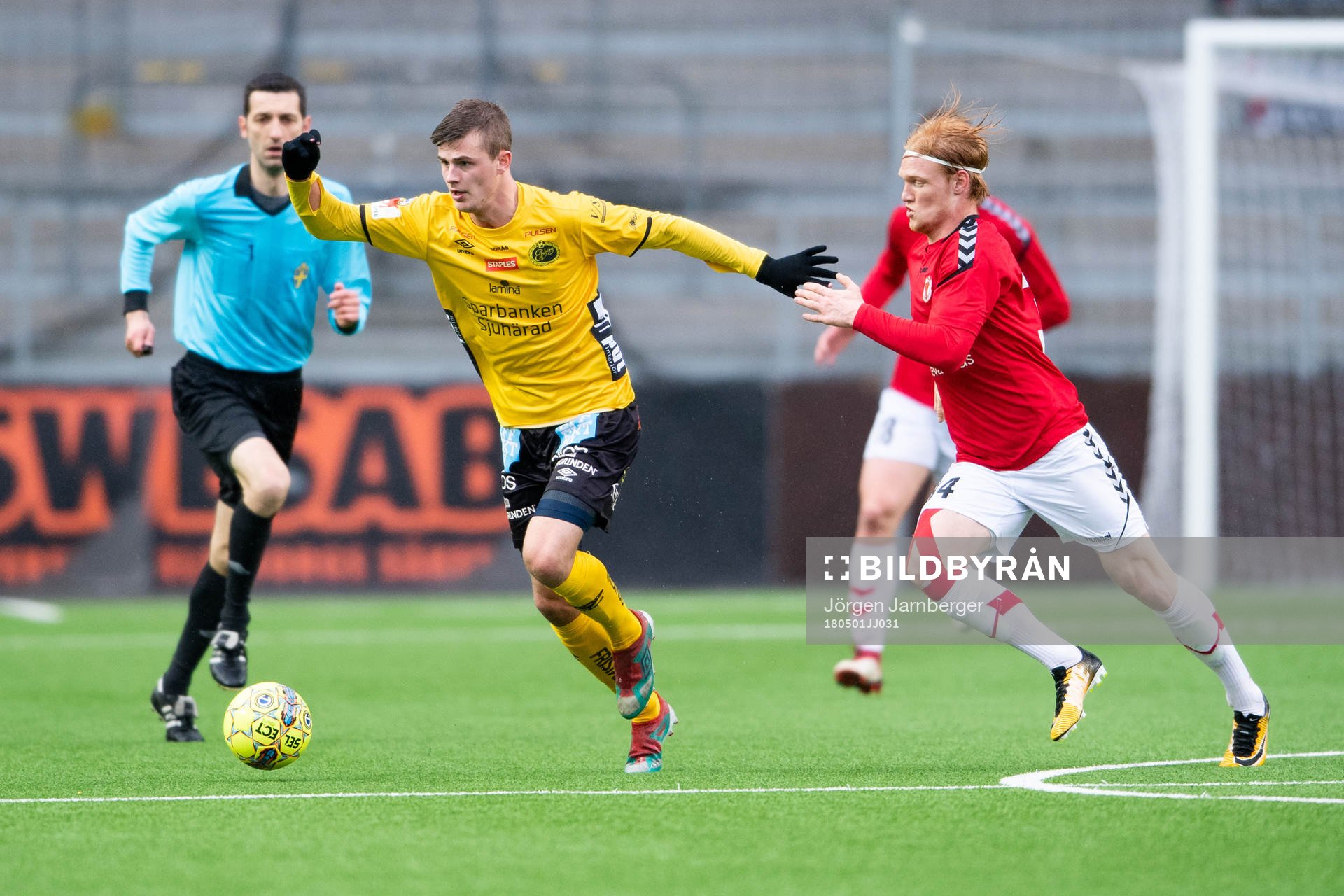 Elfsborgs Danijel Ramadanovic och Kalmars Nils Fröling