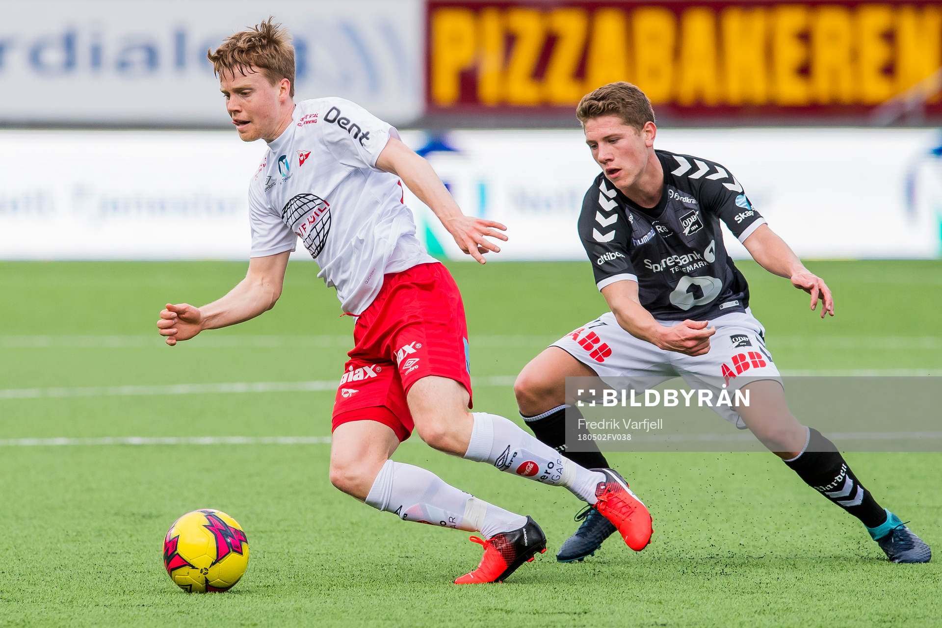 Håvard Åsheim of Fredrikstad and Markus André Kaasa of