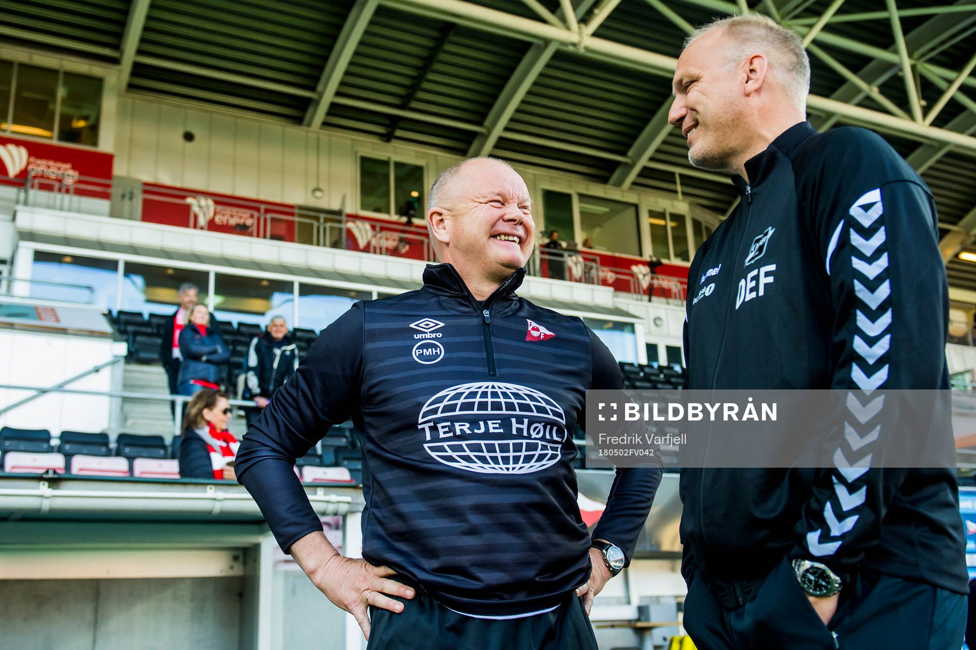 Per-Mathias Høgmo, head coach of FFK, and Dag-Eilev