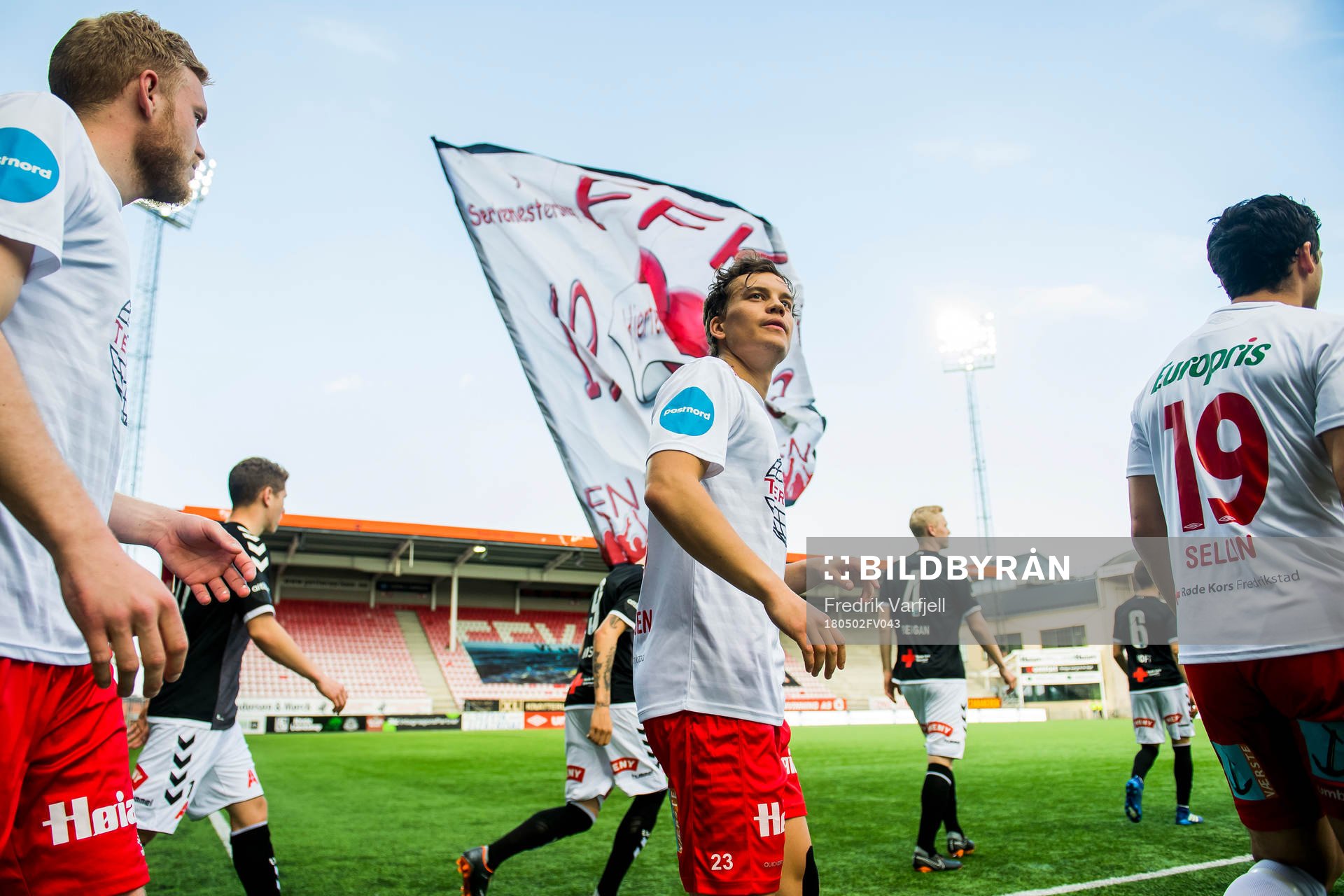 Rino Falk Larsen of Fredrikstad