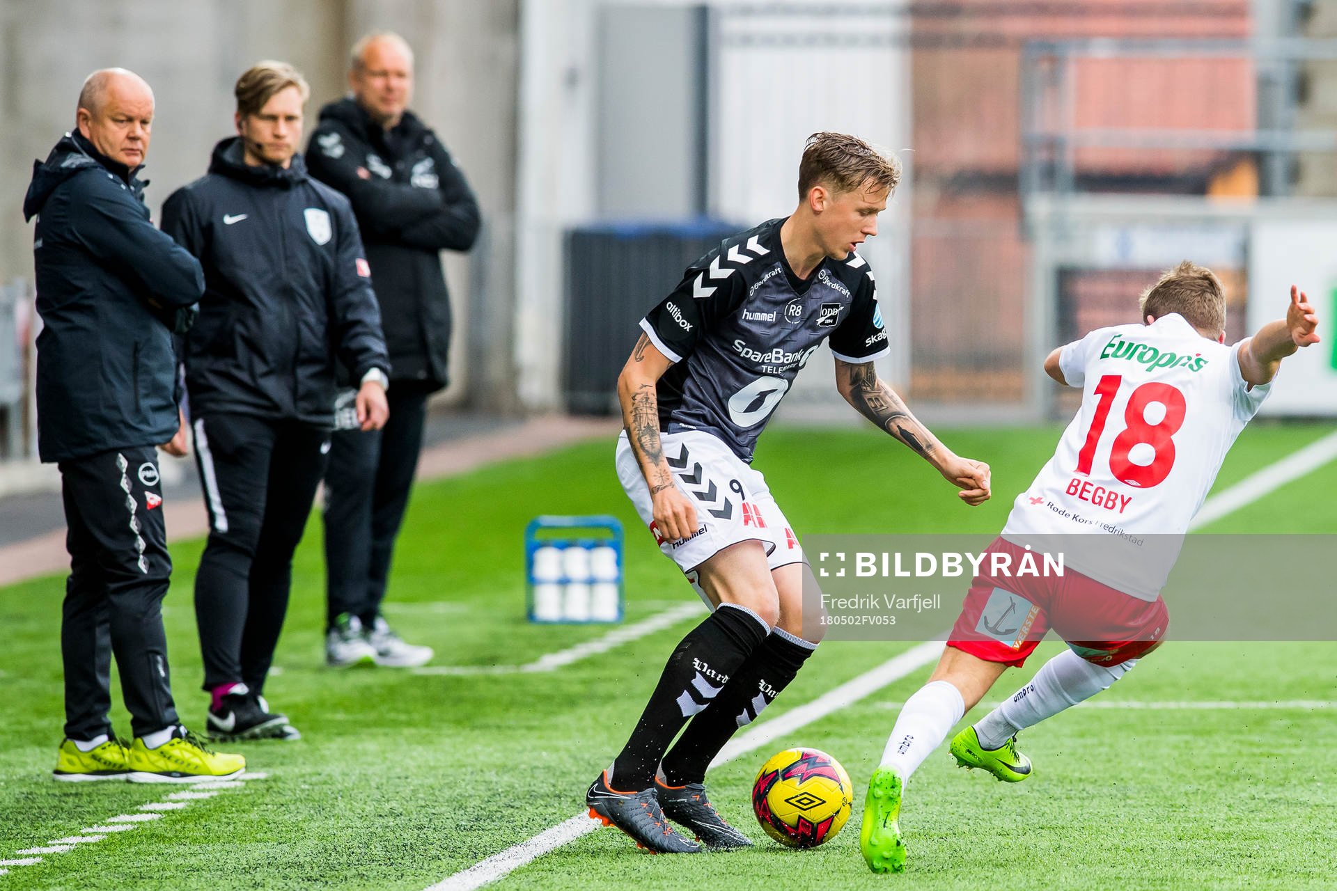 Per-Mathias Høgmo, head coach of FFK, Dag-Eilev Fagermo,