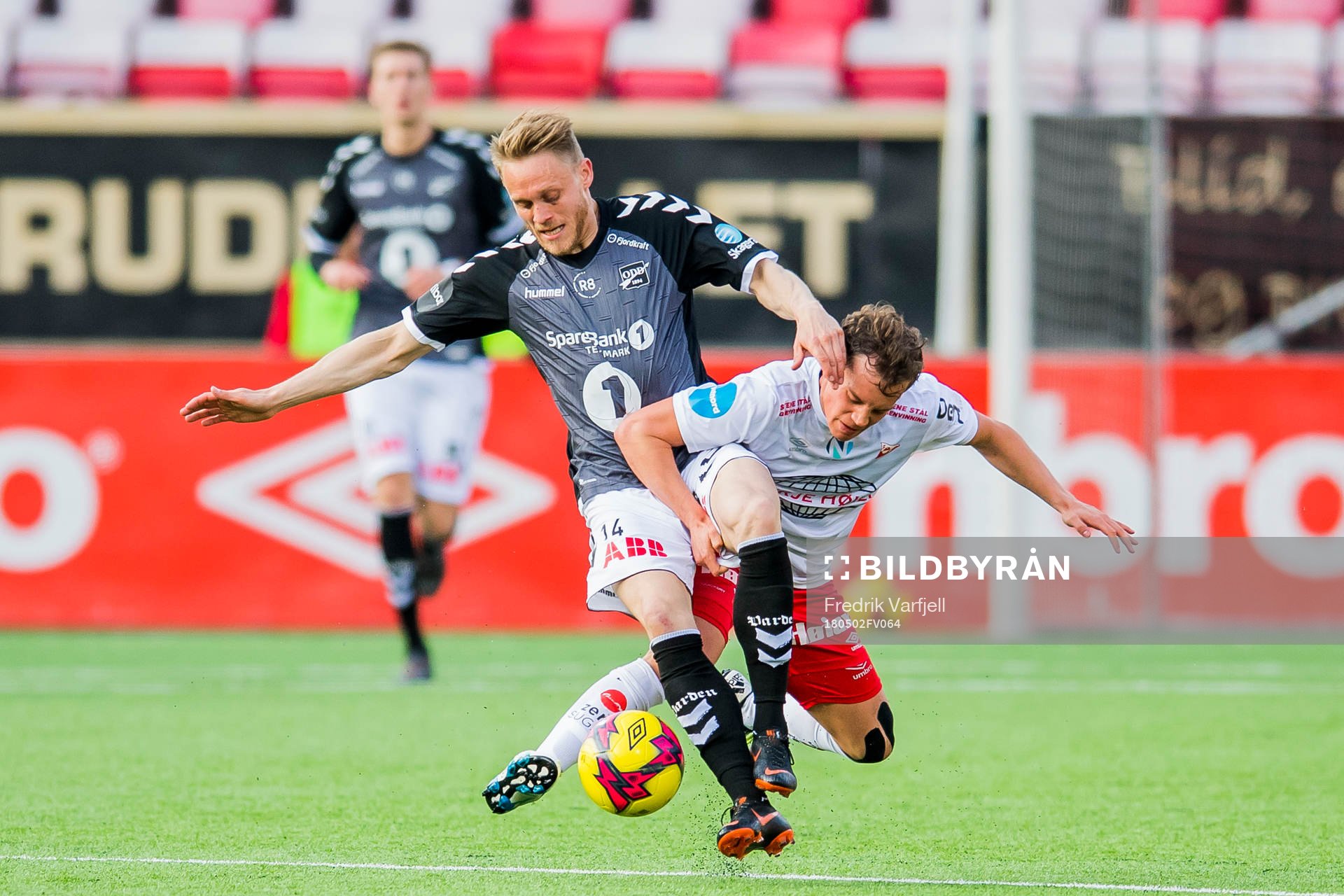Fredrik Nordkvelle of Odd and Rino Falk Larsen of
