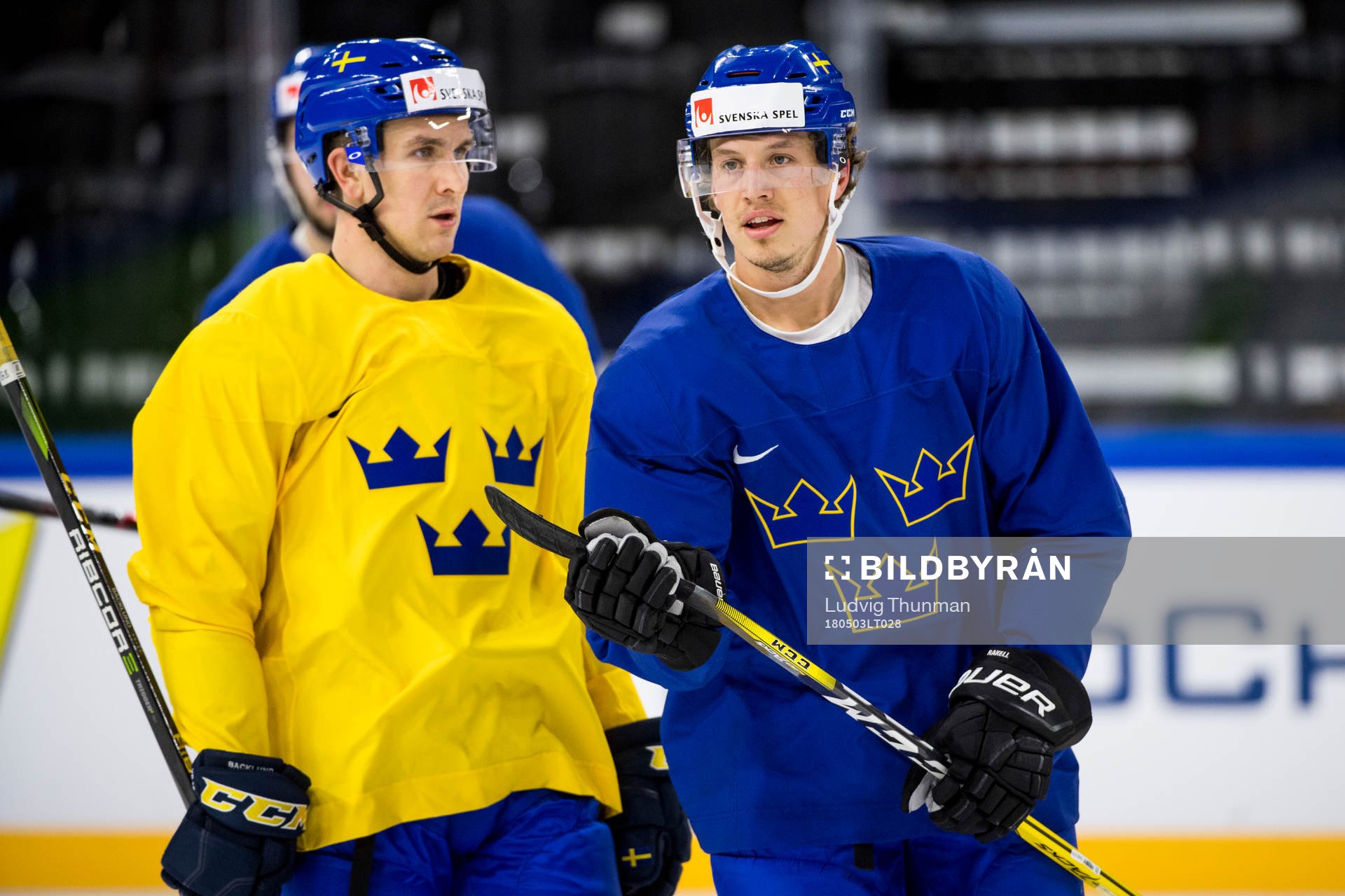 Mikael Backlund och Rickard Rakell