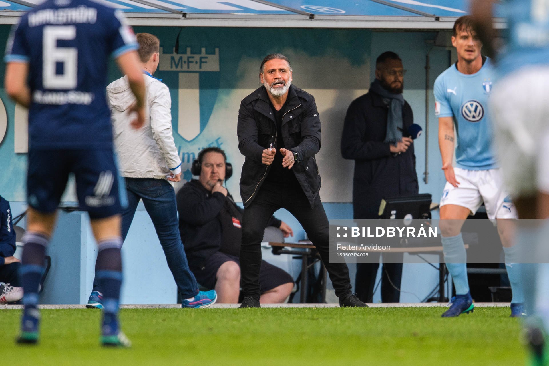 Djurgårdens tränare Özcan Melkemichel