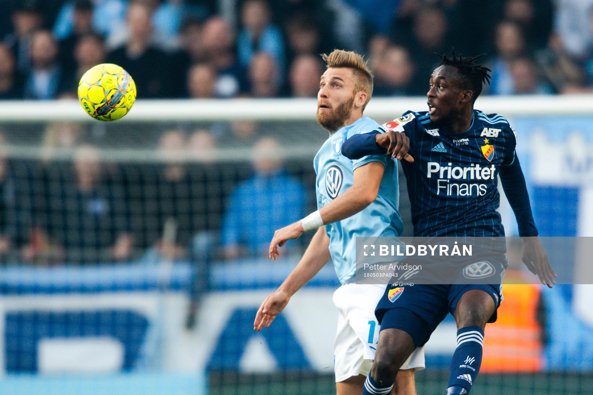 Malmö FFs Rasmus Bengtsson och Djurgårdens Philana