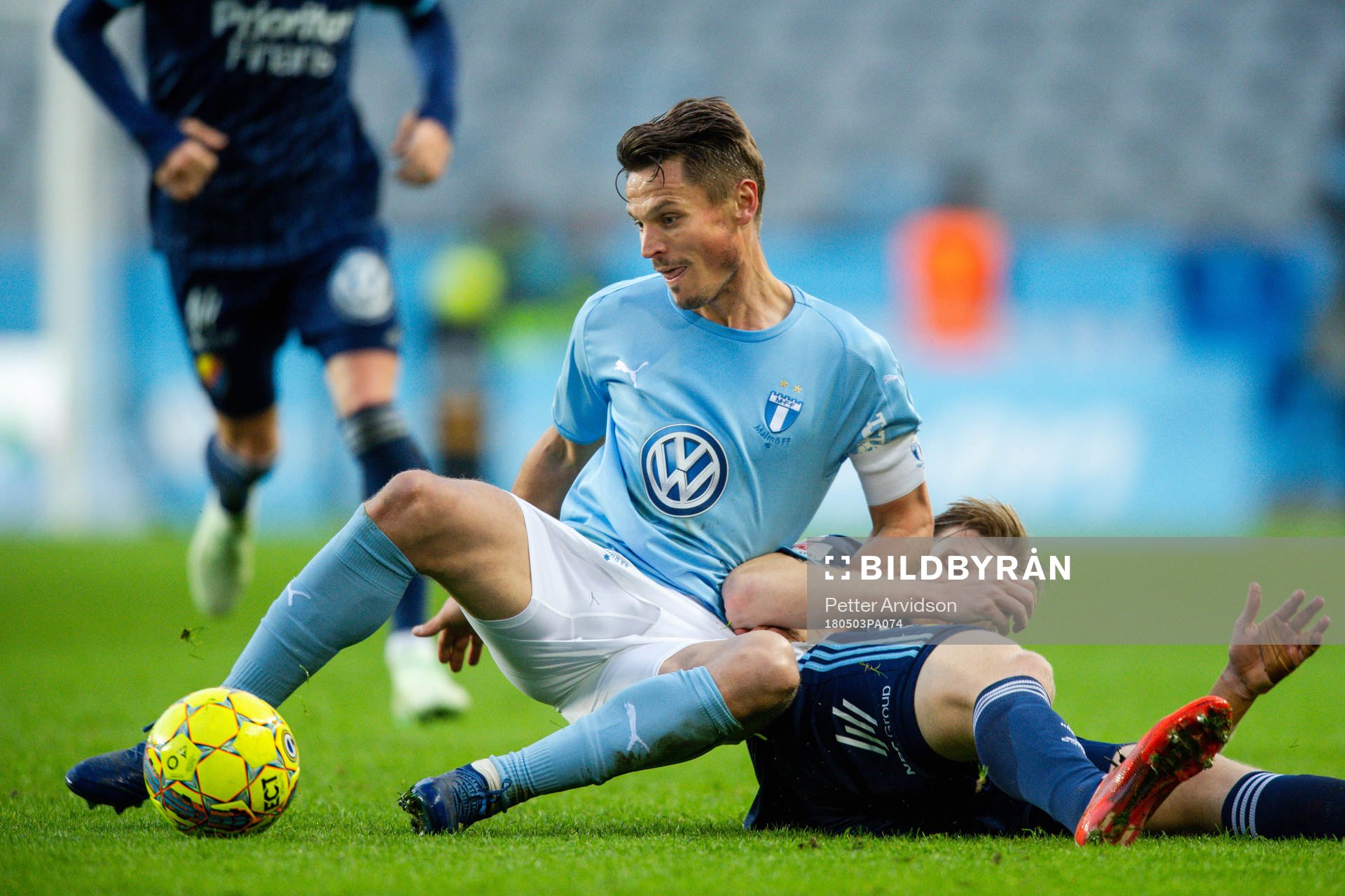 Malmö FFs Markus Rosenberg och Djurgårdens Niklas