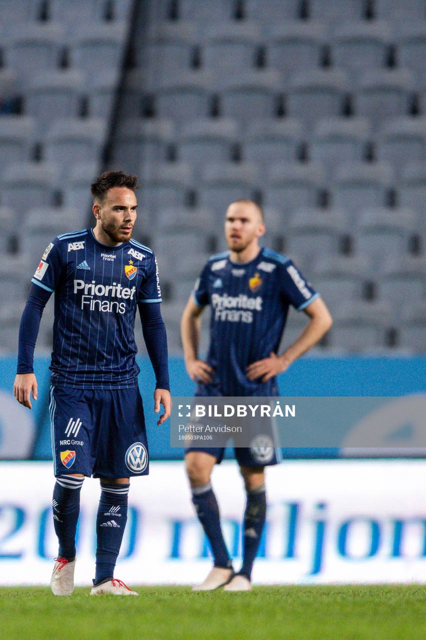 Djurgårdens Dzenis Kozica deppar