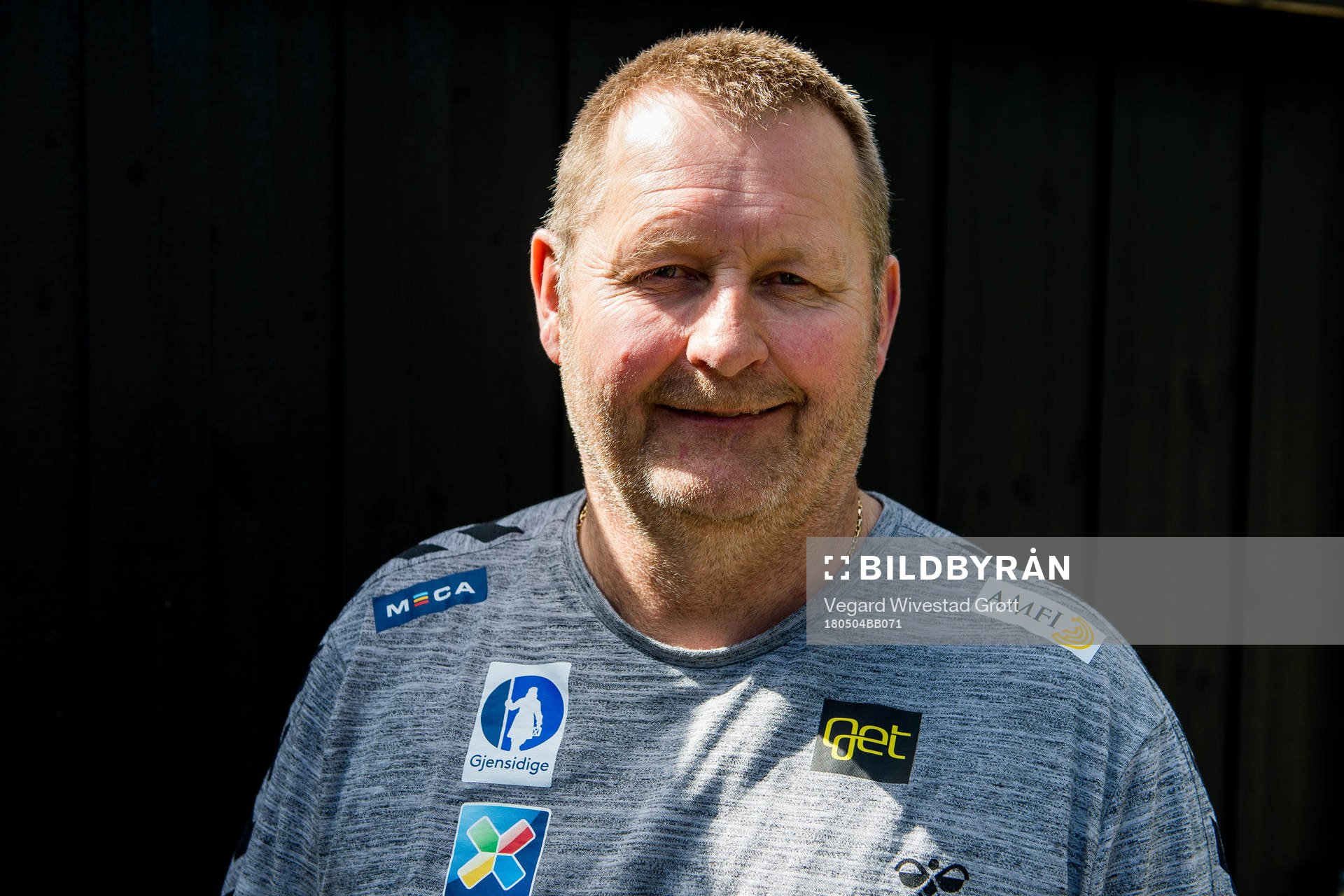 Petter Thoresen, head coach of Norway, poses for a portrait
