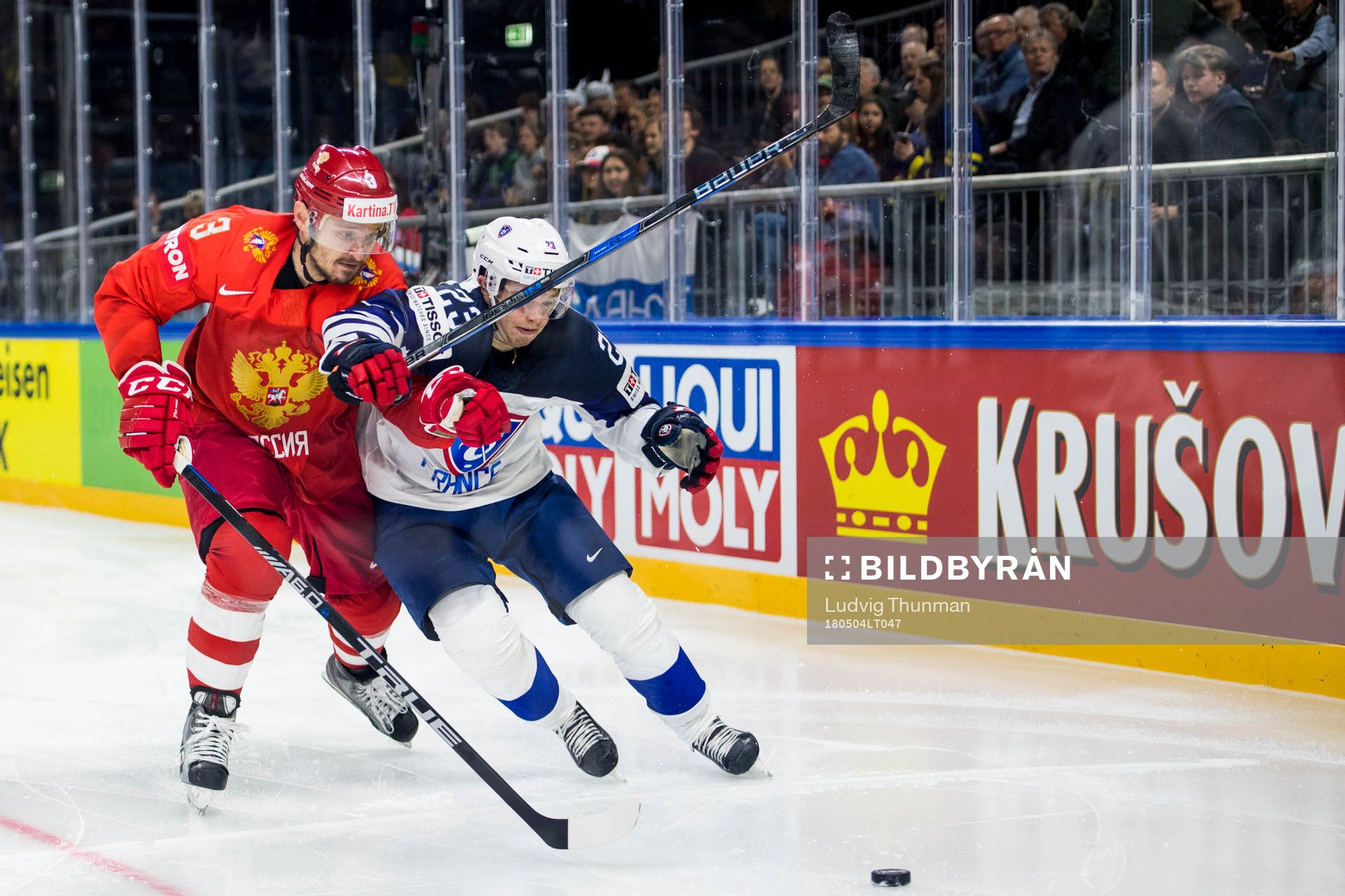 Rysslands Dinar Khafizullin och Frankrikes Guillaume Leclerc