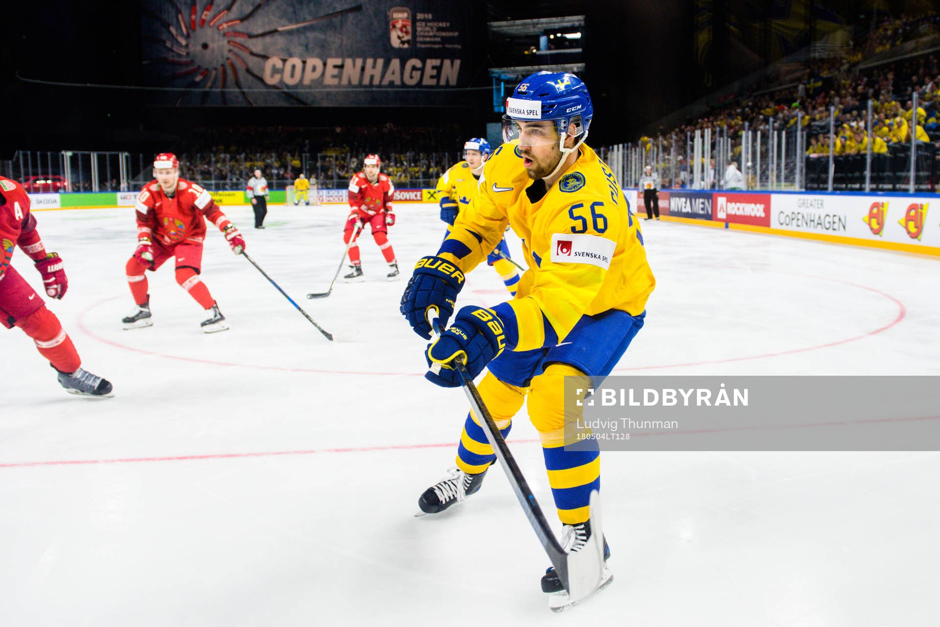 Sveriges Erik Gustafsson