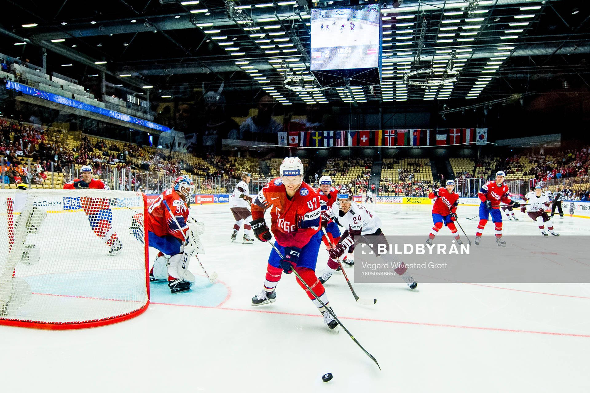 Alexander Bonsaksen of Norway and Mikelis Redlihs of Latvia