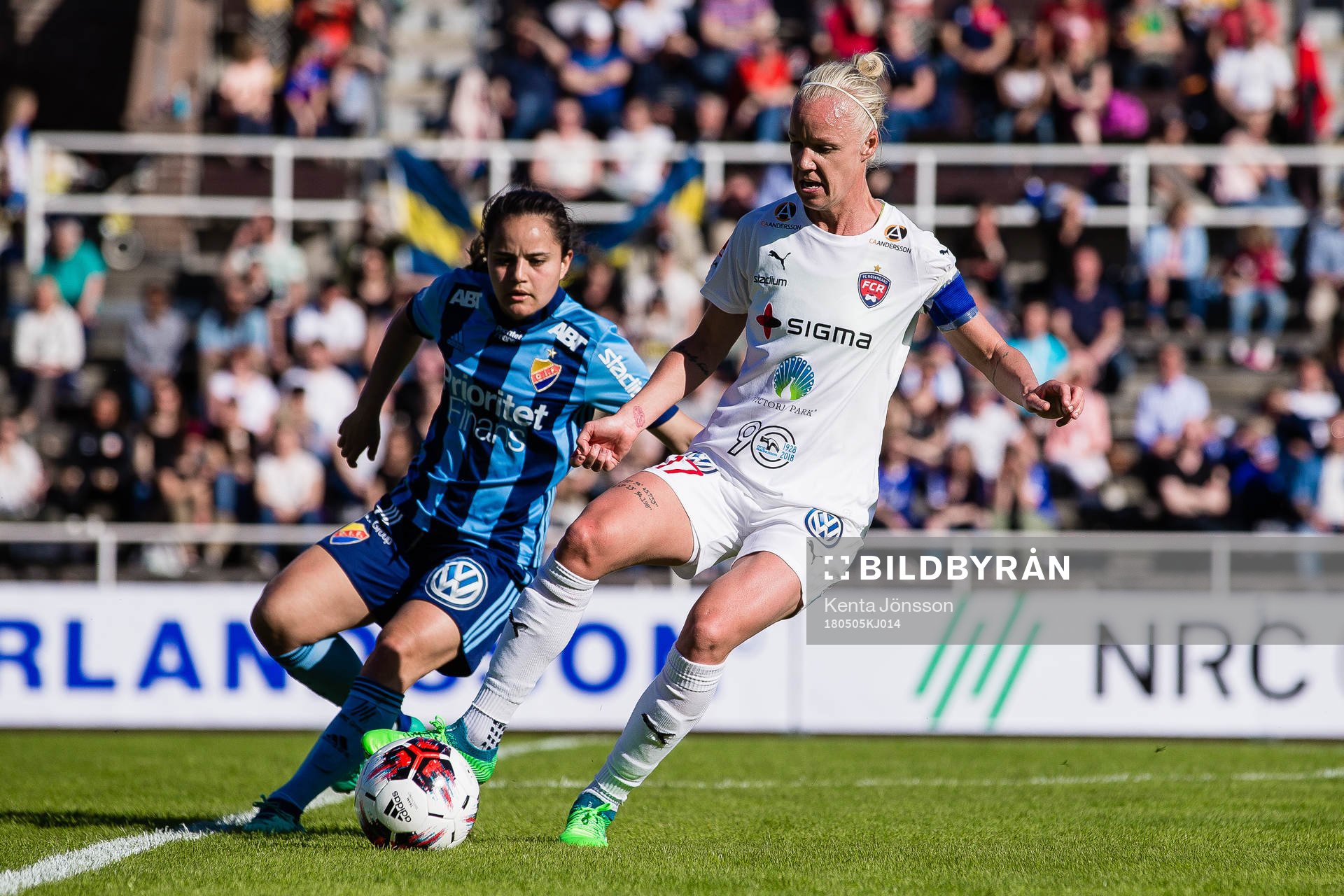 Rosengårds Caroline Seger och Djurgårdens Malin Diaz
