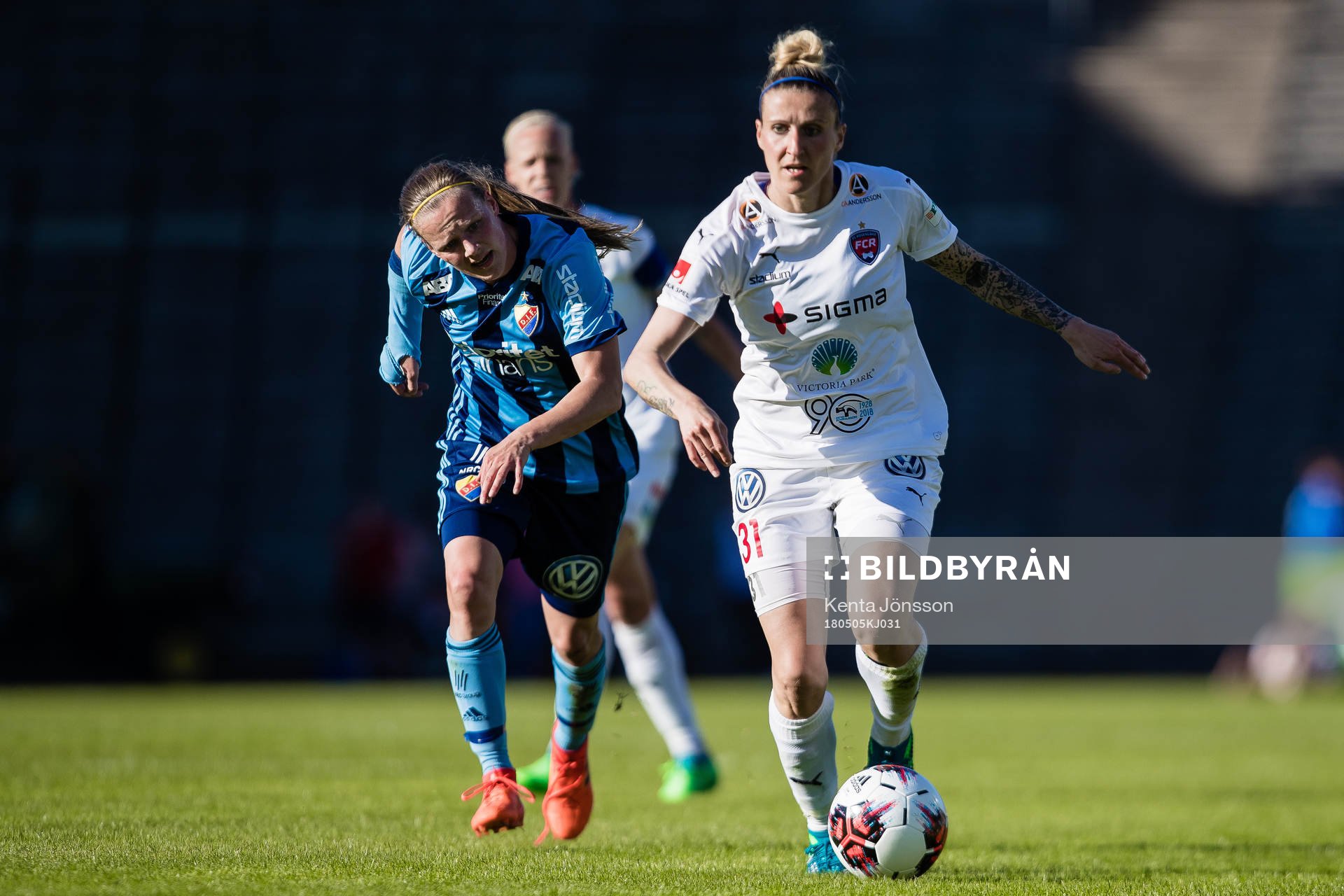 Rosengårds Anja Mittag och Djurgårdens Michaela van