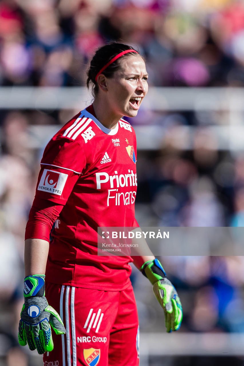 Djurgårdens målvakt Gudbjörg Gunnarsdottir