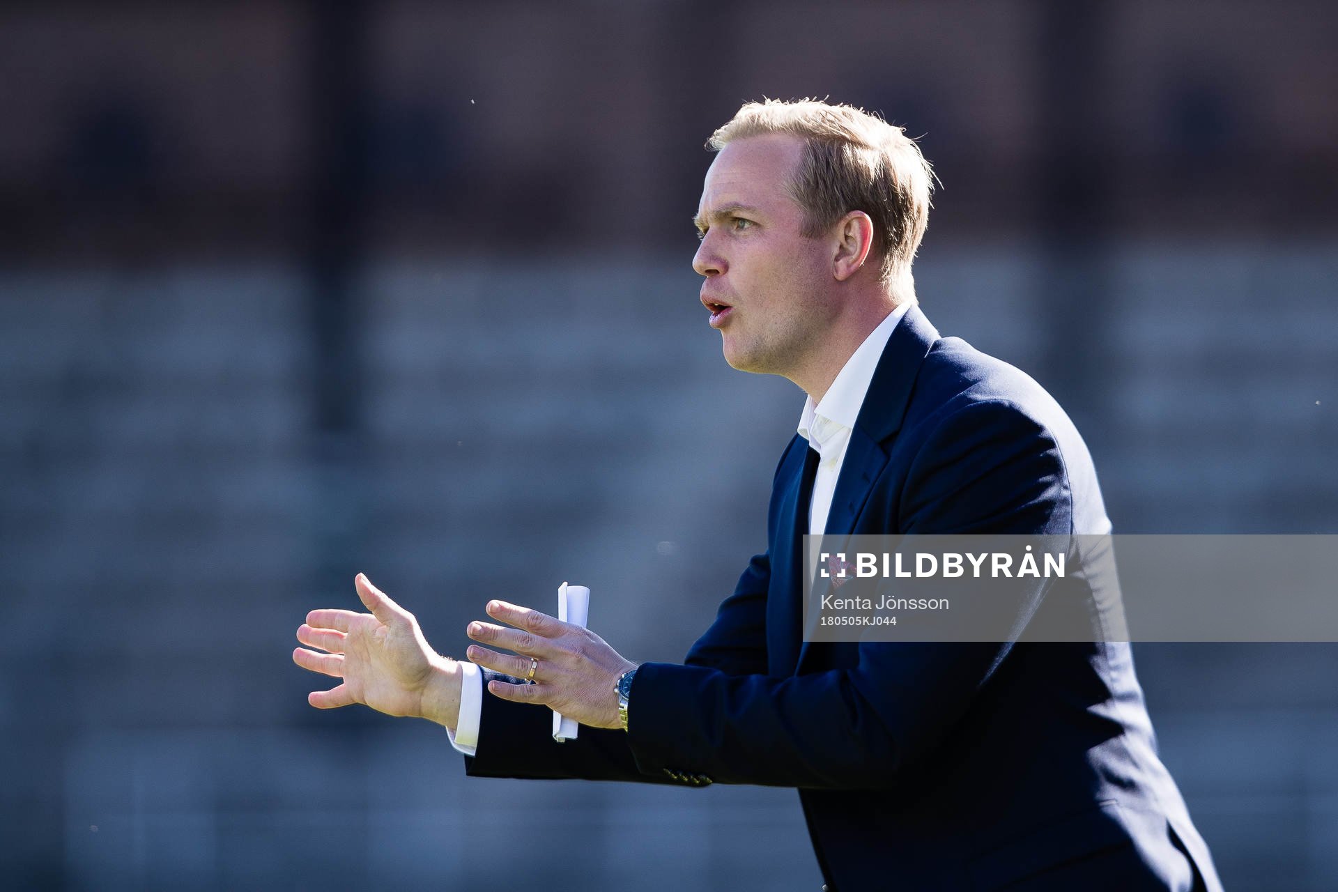 Rosengårds tränare Jonas Eidevall