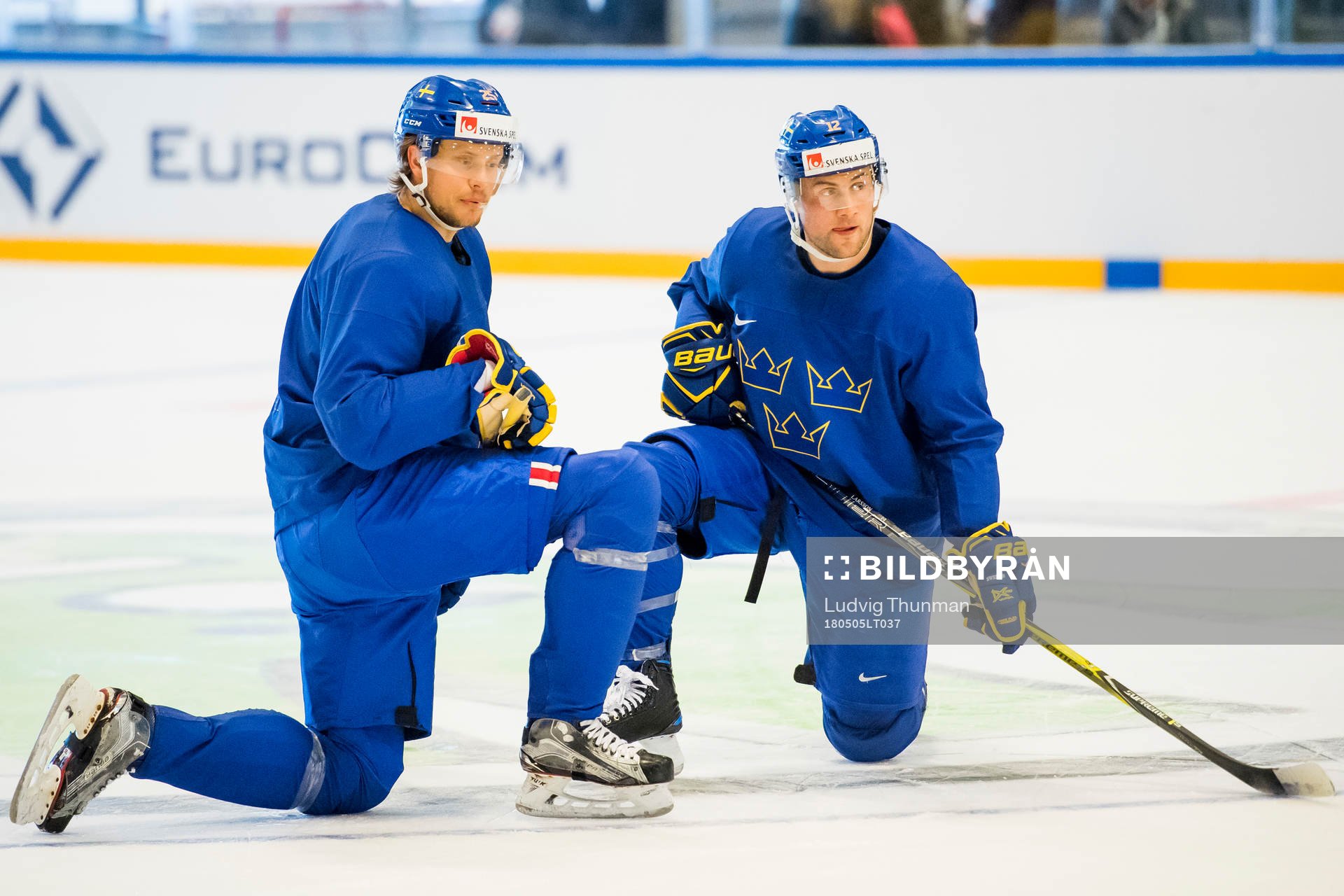 Sveriges Jacob de la Rose och Johan Larsson