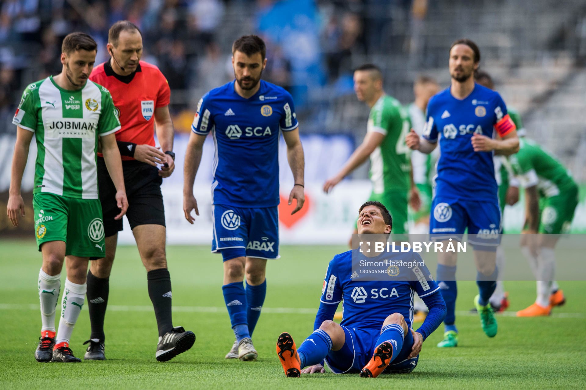 Sundsvalls David Batanero med skada