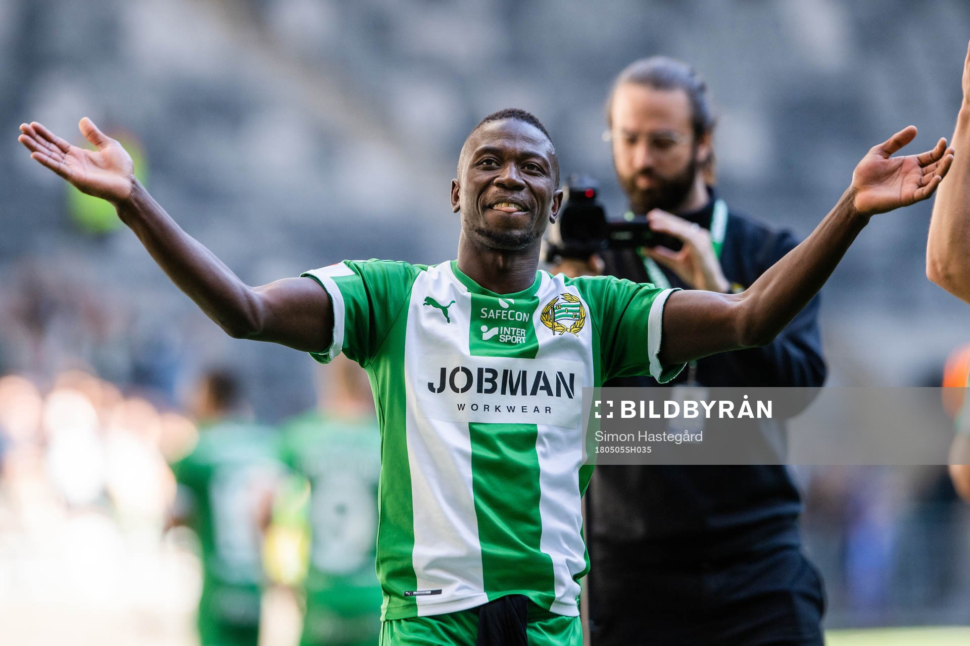 Hammarbys Pa Amat Dibba jublar