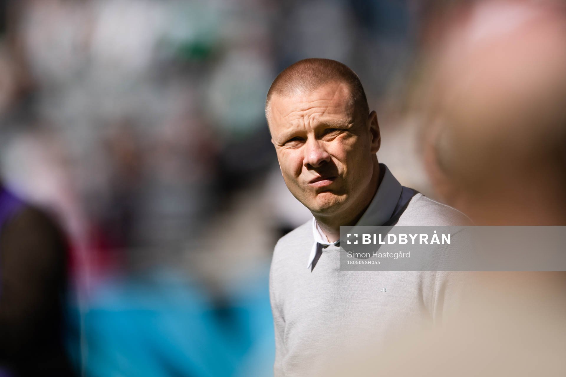 Hammarbys tränare Stefan Billborn