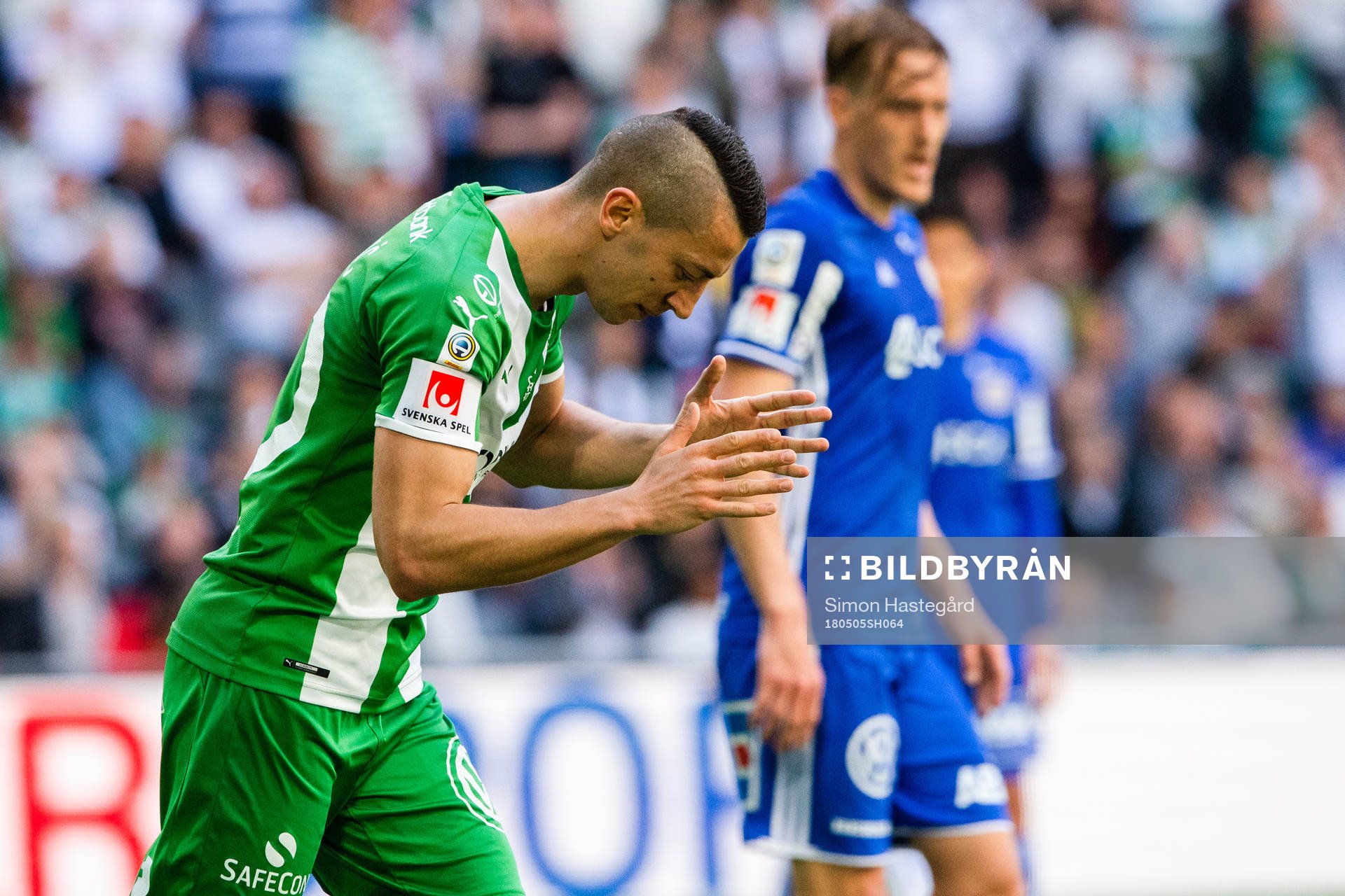 Hammarbys Nicola Djurdjic deppar