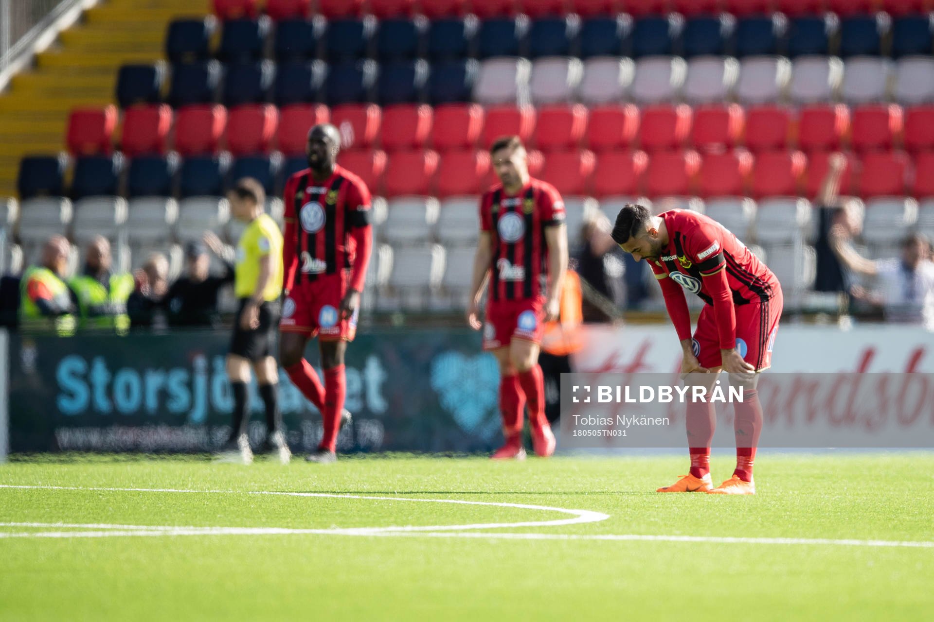 Östersunds Saman Ghoddos deppar