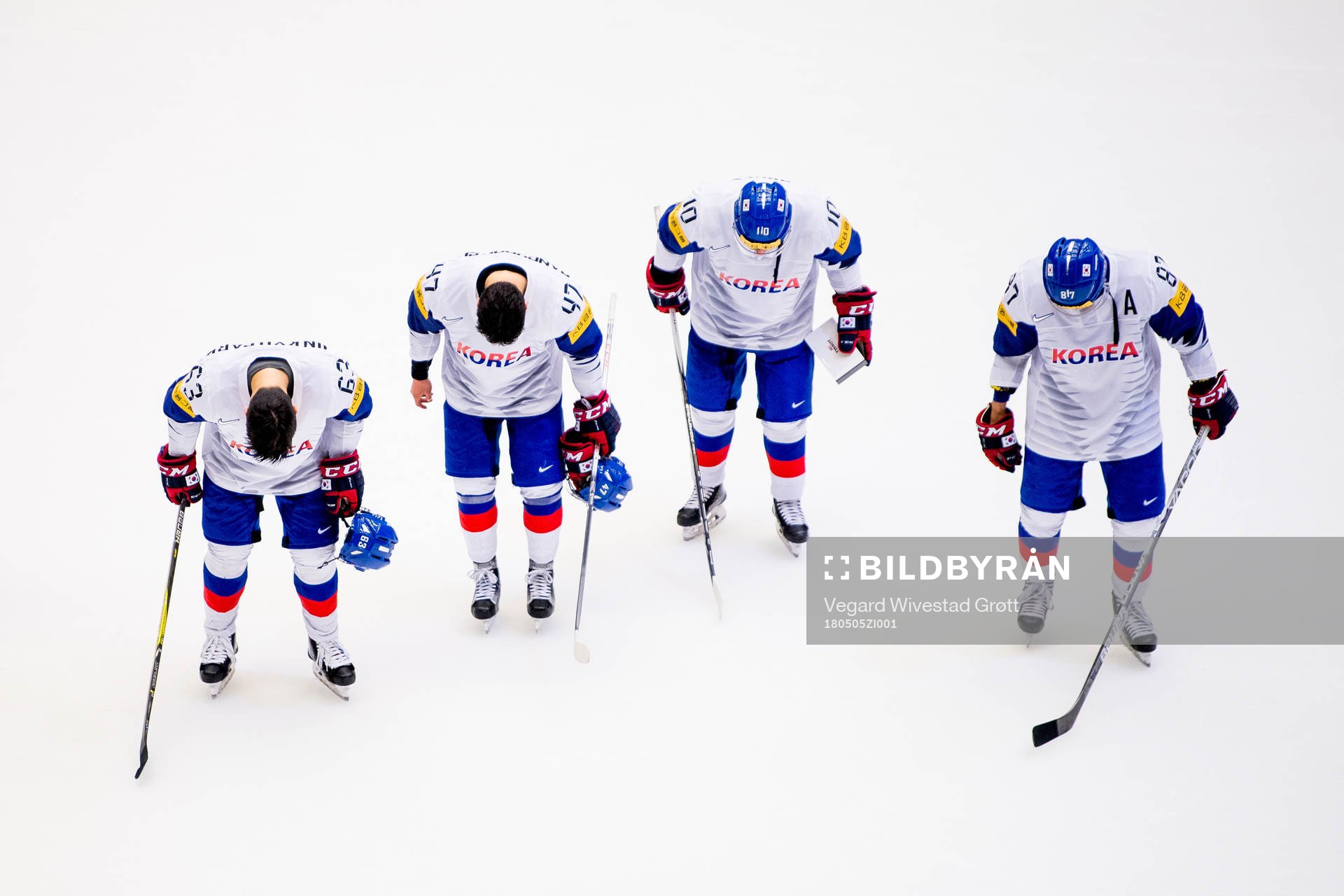 Jin Kyu Park, Sanghoon Shin, Michael Swift and Minho Cho of