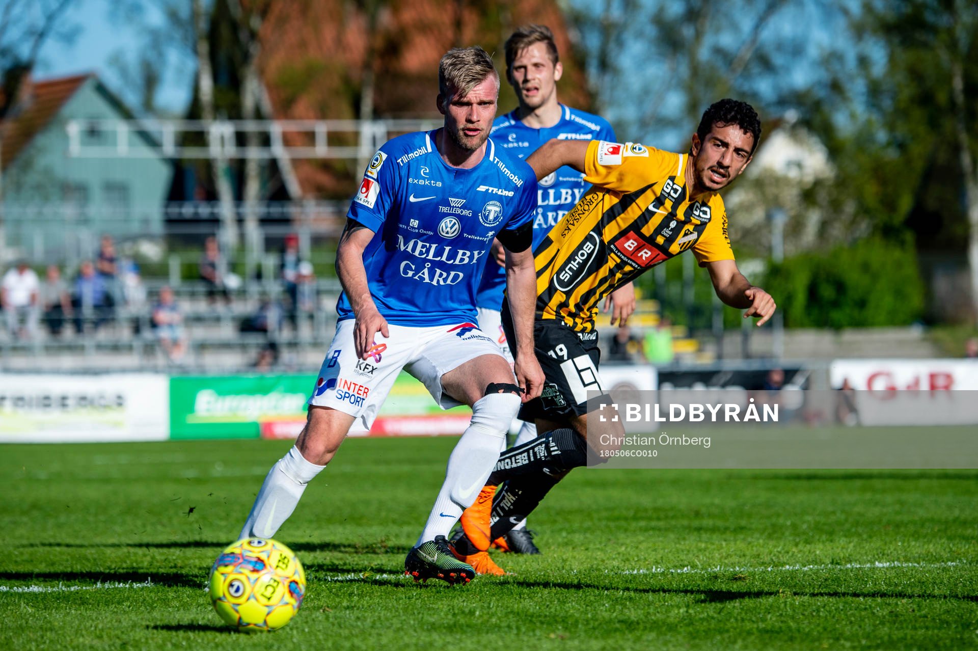 Trelleborgs Robin Nilsson mot Häckens Daleho Irandust