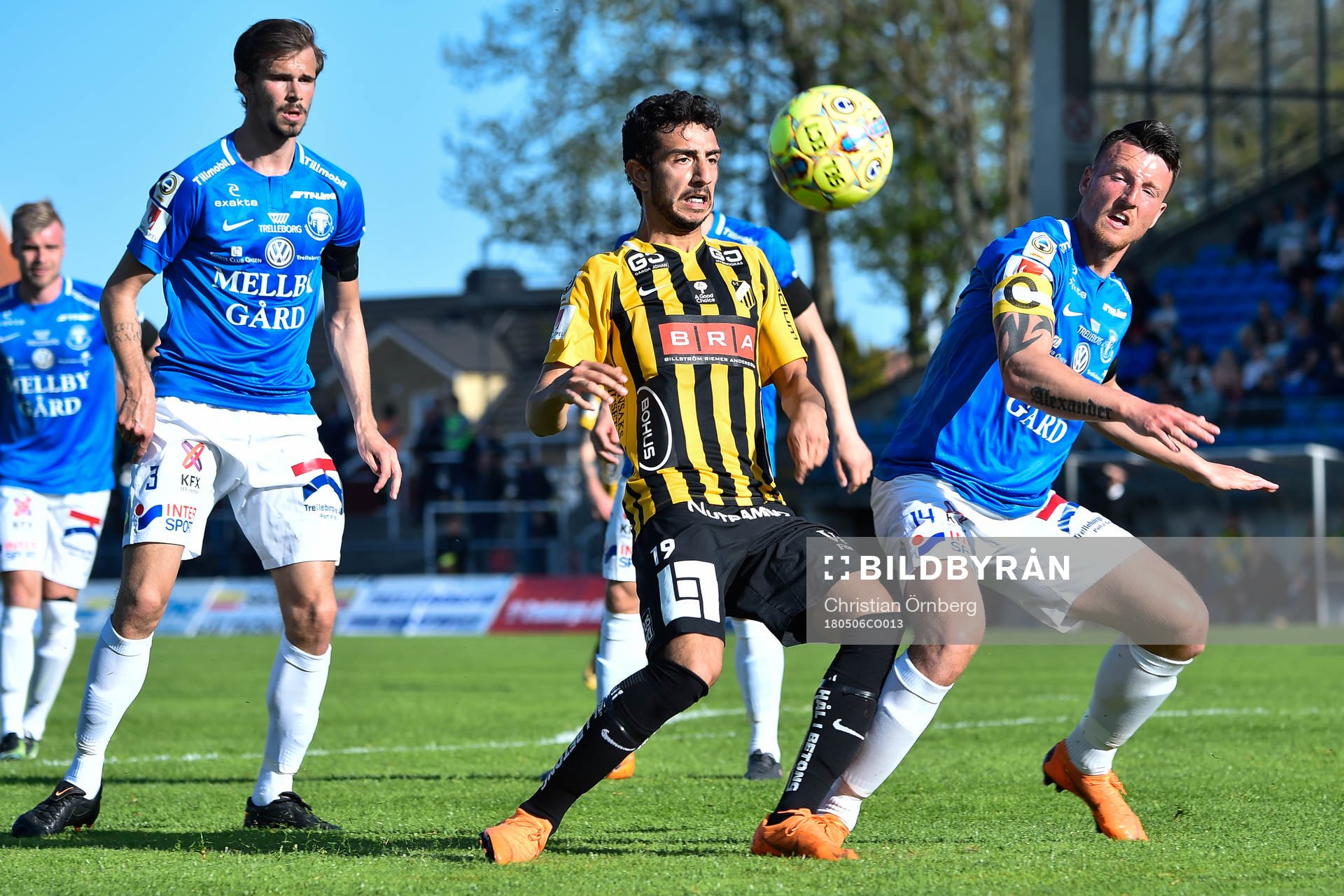 Häckens Daleho Irandust samt Trelleborgs Sebastian Ohlsson