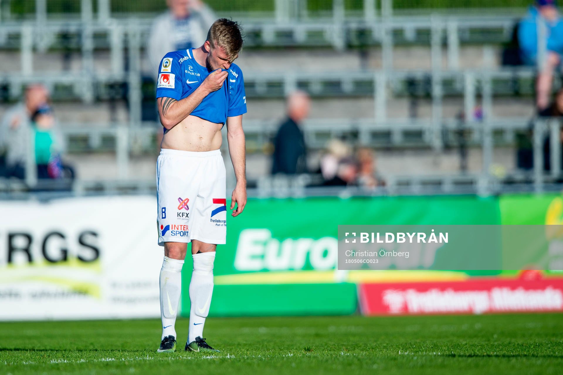 Trelleborgs Robin Nilsson deppar