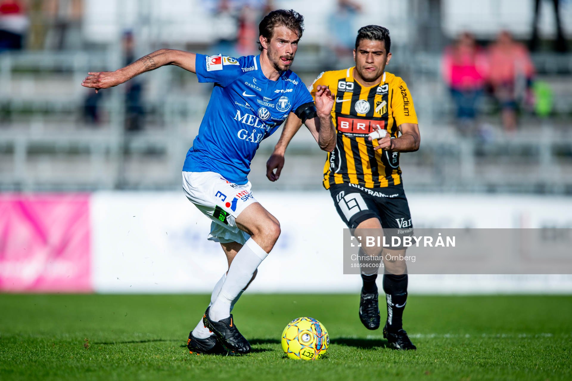 Trelleborgs Sebastian Ohlsson mot Häckens Paulinho