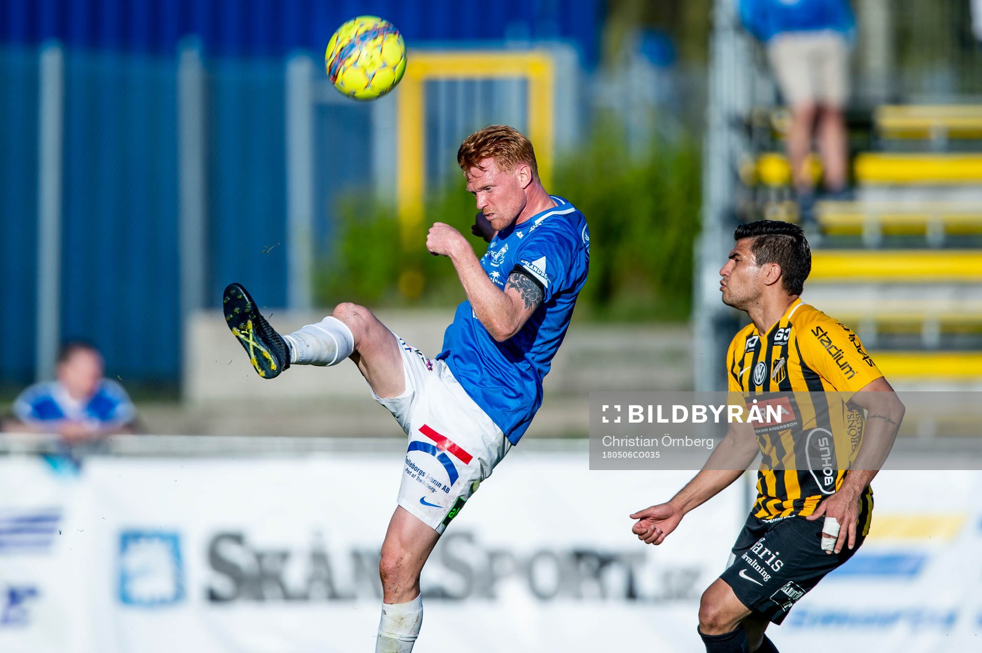 Trelleborgs Lasse Nielsen mot Paulinho