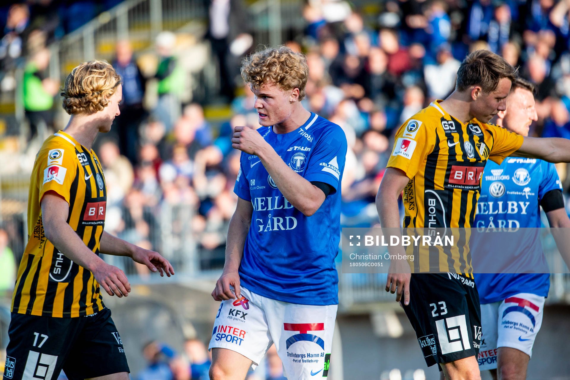 Trelleborgs Freddie Brorsson deppar
