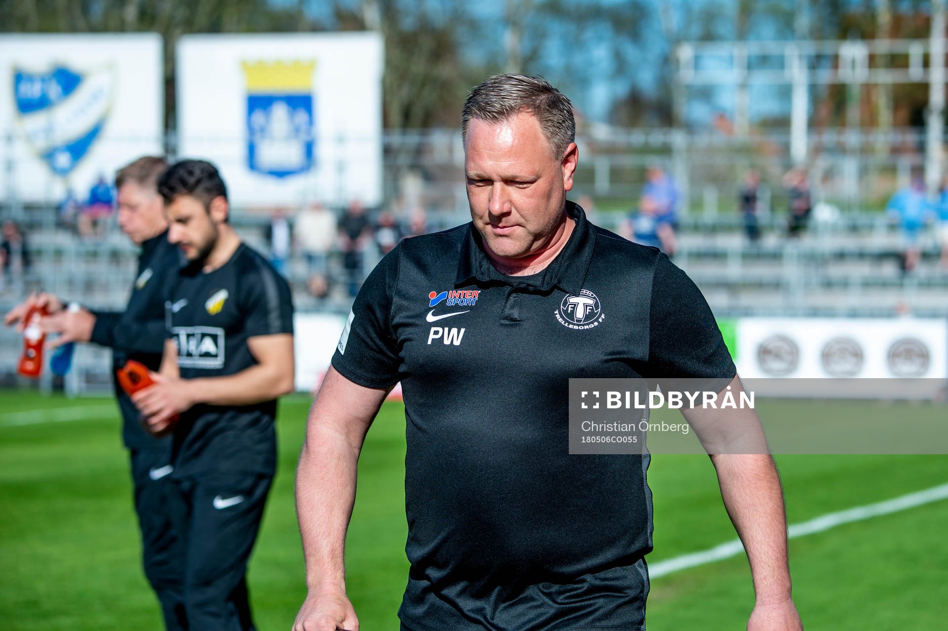 Trelleborgs tränare Patrick Winqvist